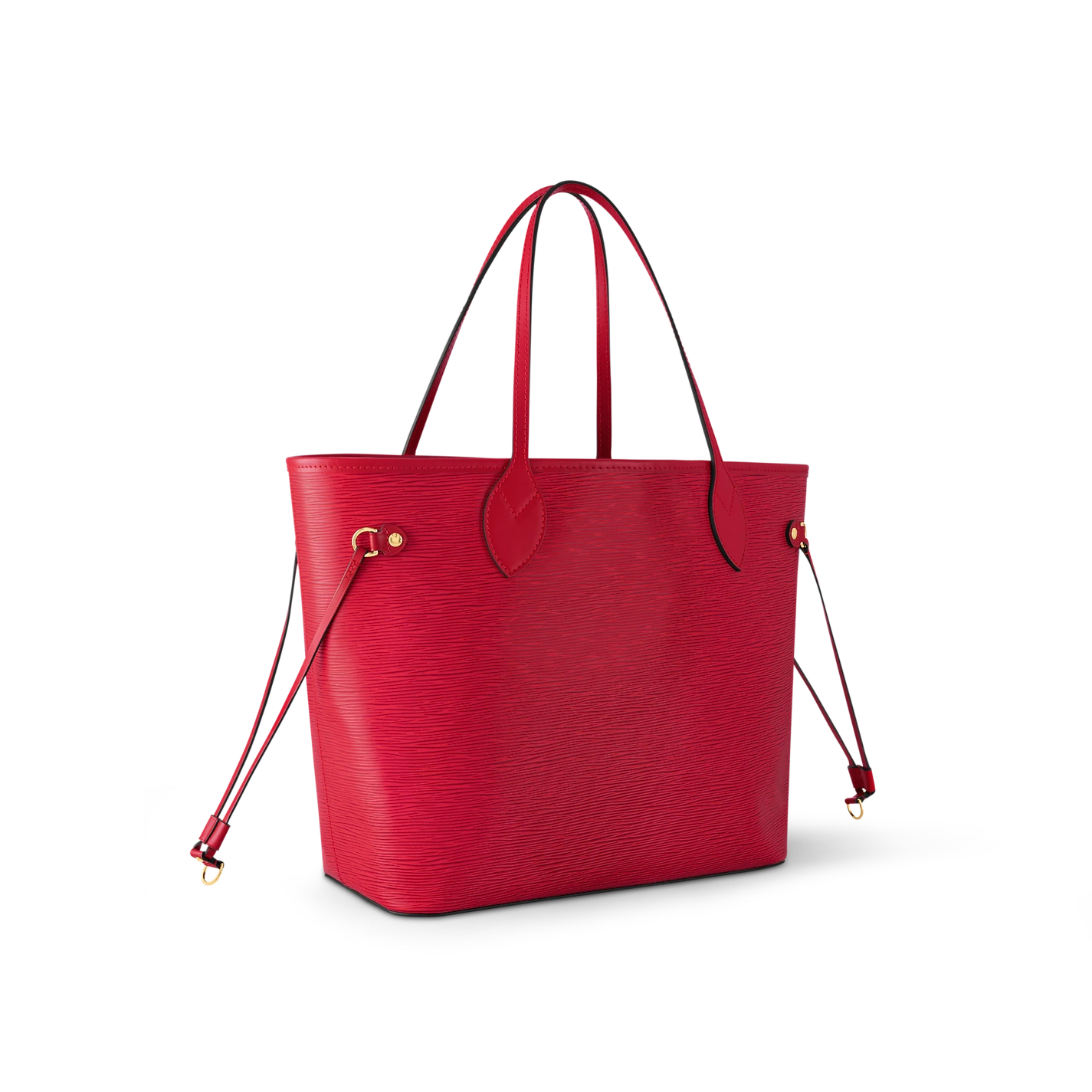 Replica bags Louis Vuitton M12755 Neverfull MM Castillan Red