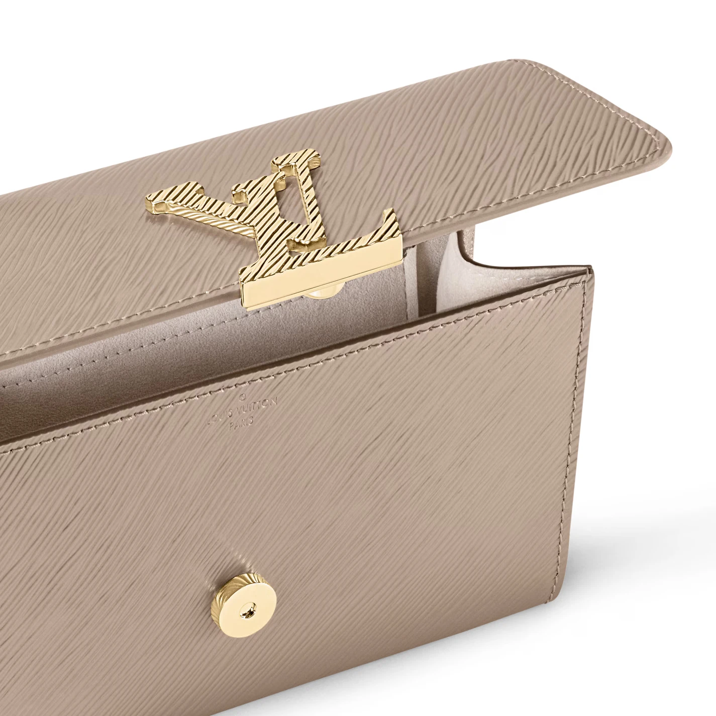 Mythick ru Louis Vuitton M12789 Pochette Louise Champagne