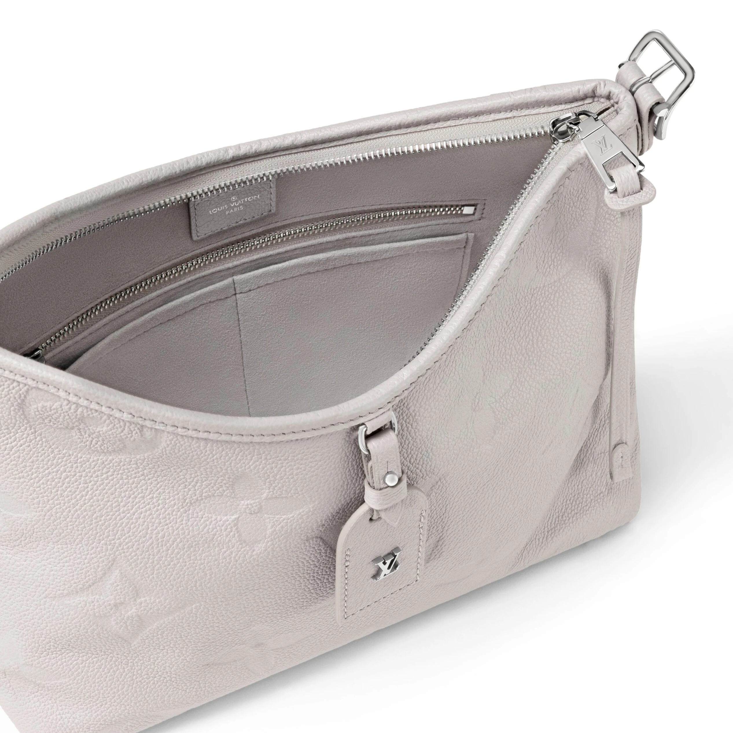 Top lv Louis Vuitton M12917 CarryAll PM Brume Gray