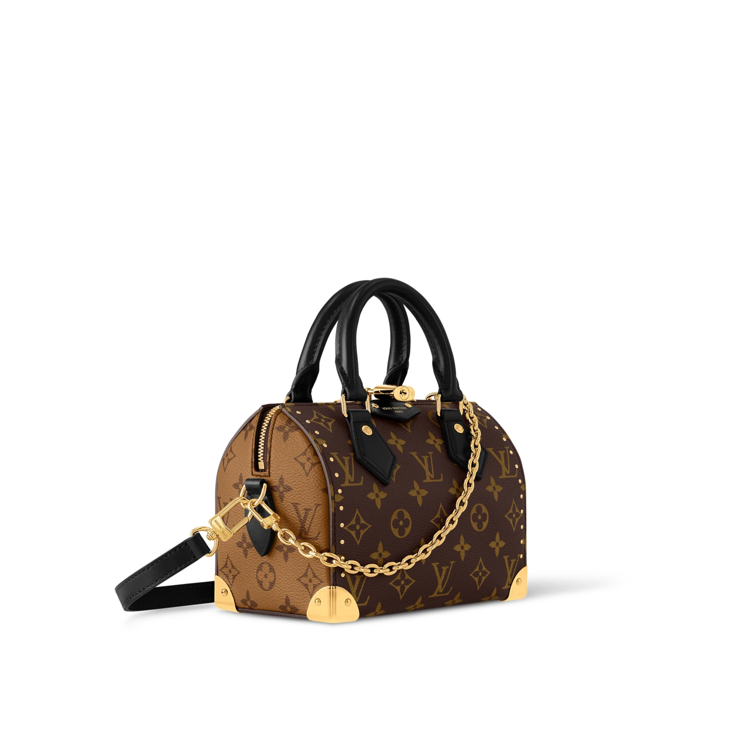 Replica bags lv Louis Vuitton M13146 Speedy Trunk 20 Monogram