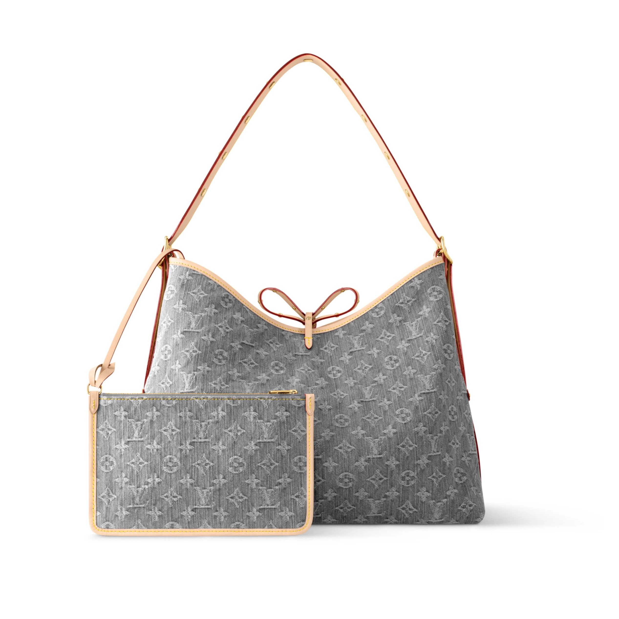 Lv belts replica Louis Vuitton M13289 CarryAll MM Washed Gray