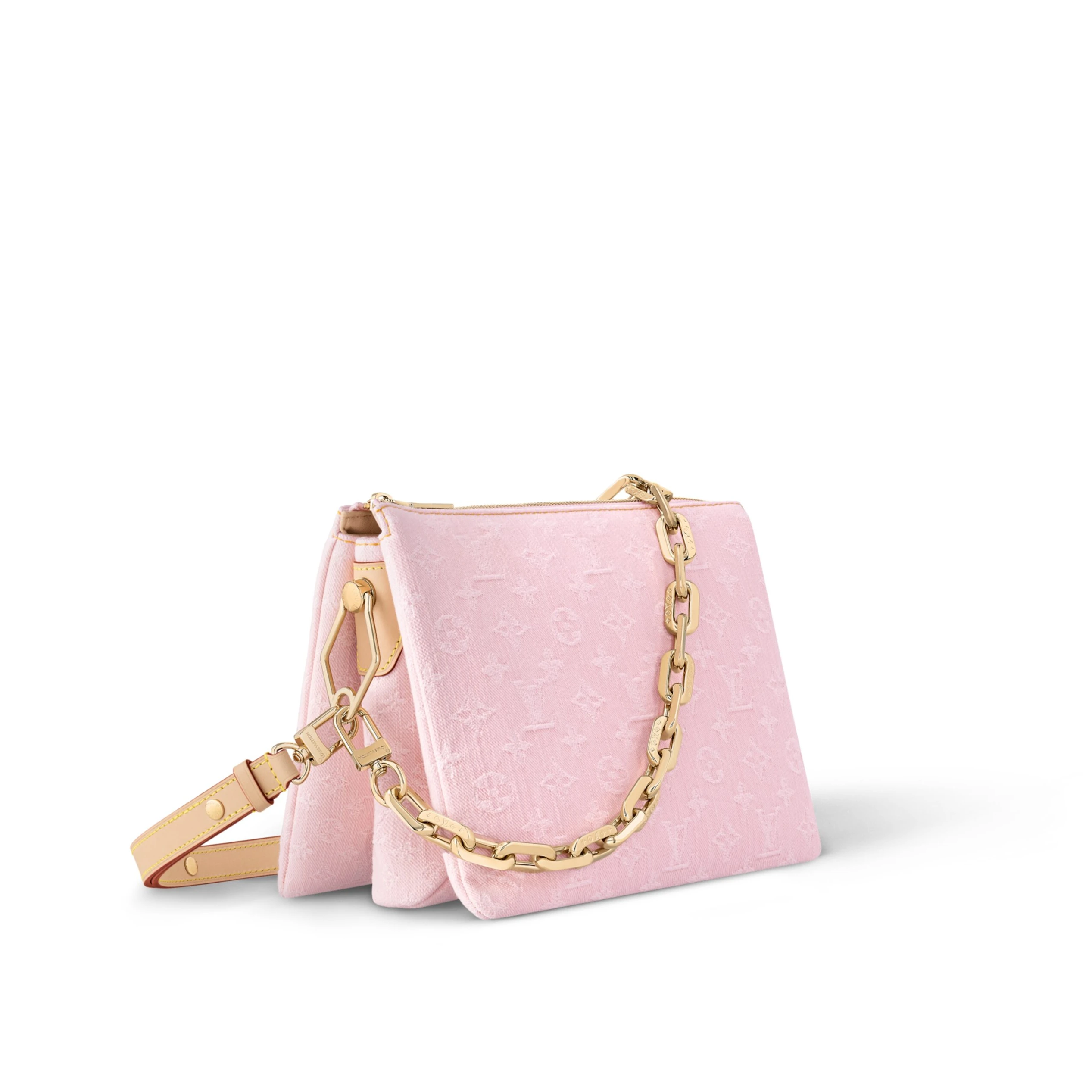 Top lv Louis Vuitton M13313 Coussin PM Washed Pink