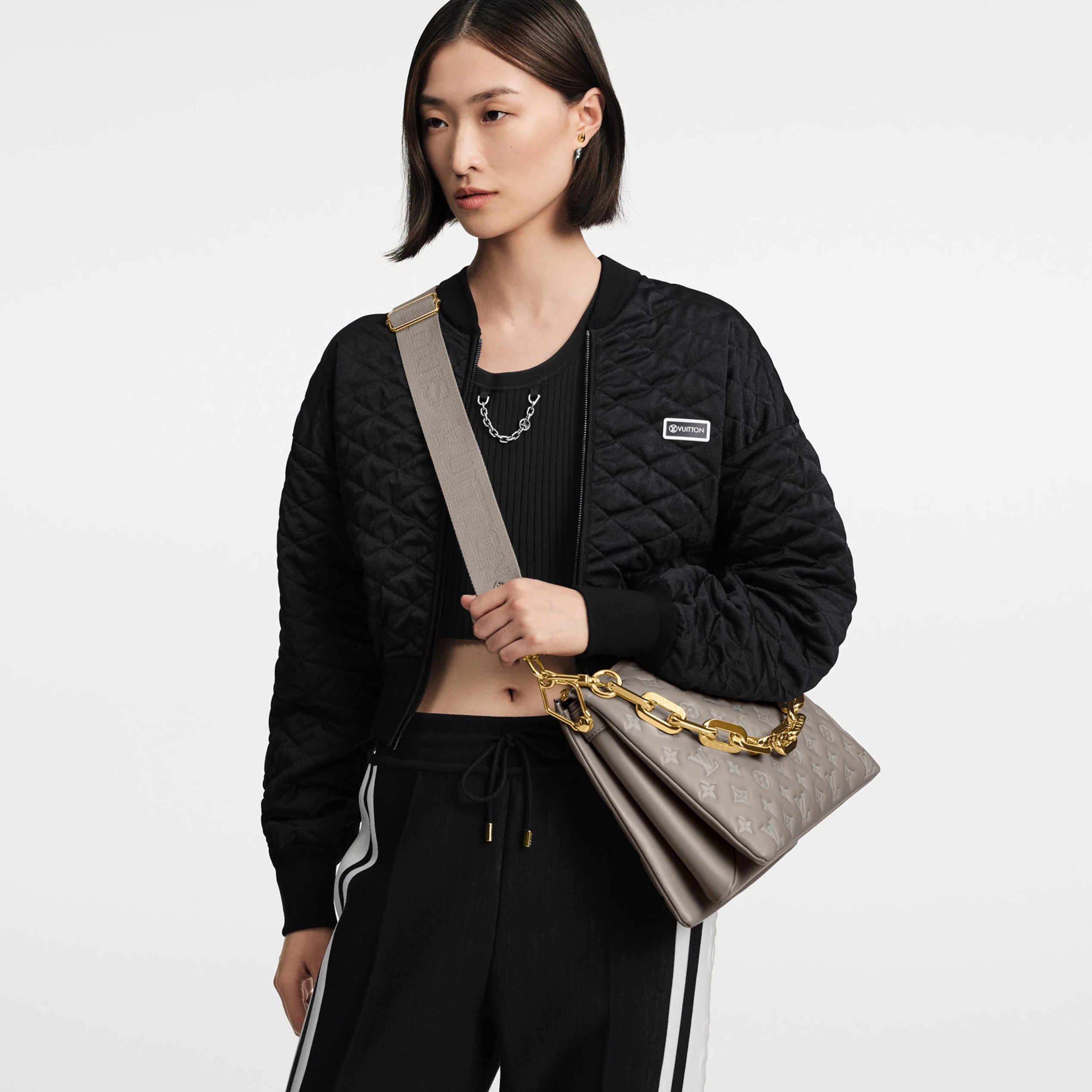 Replica bags Louis Vuitton M20771 Coussin MM Grey