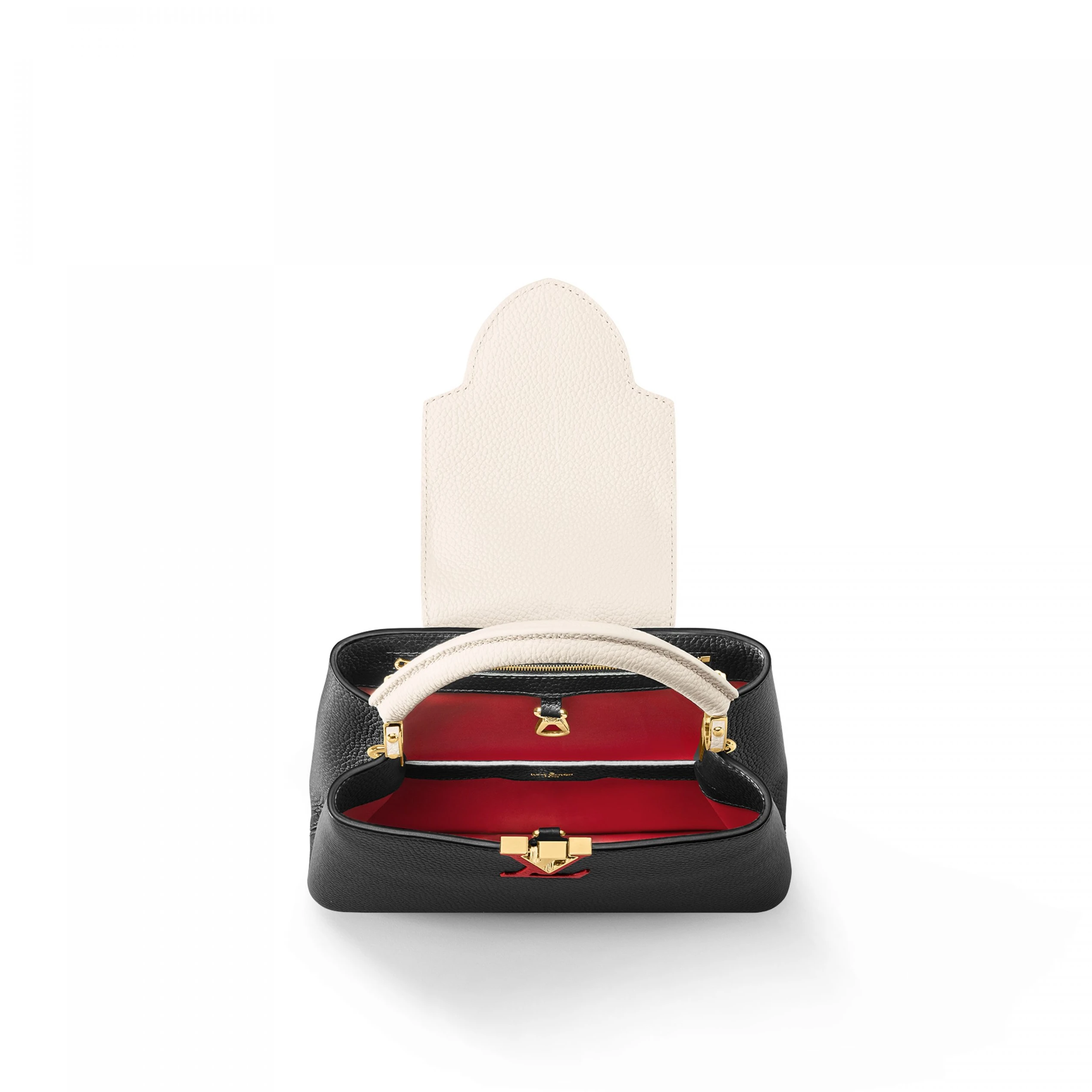 Top lv Louis Vuitton M21043 Capucines BB Black