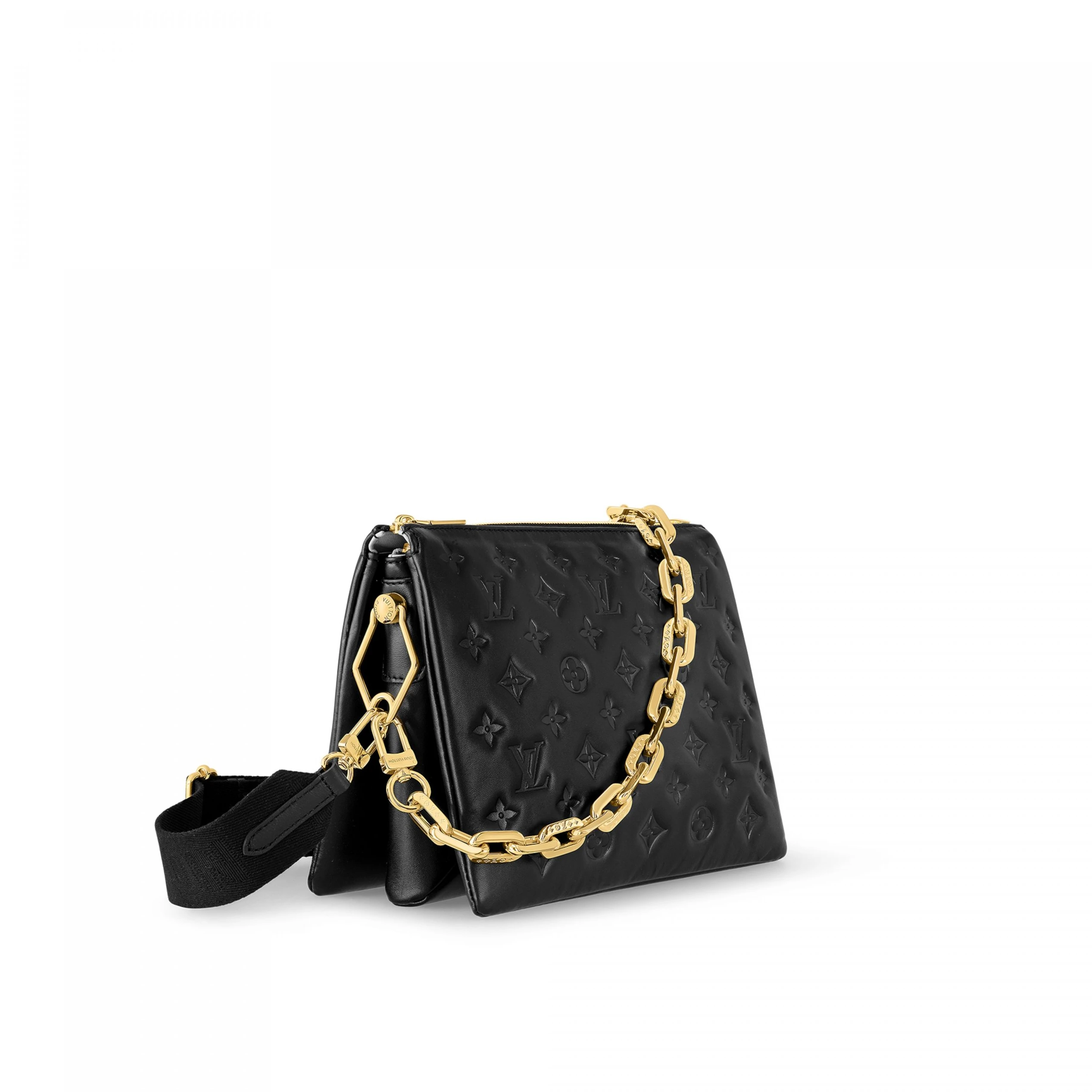 Lv belts replica Louis Vuitton M21260 Coussin PM Black