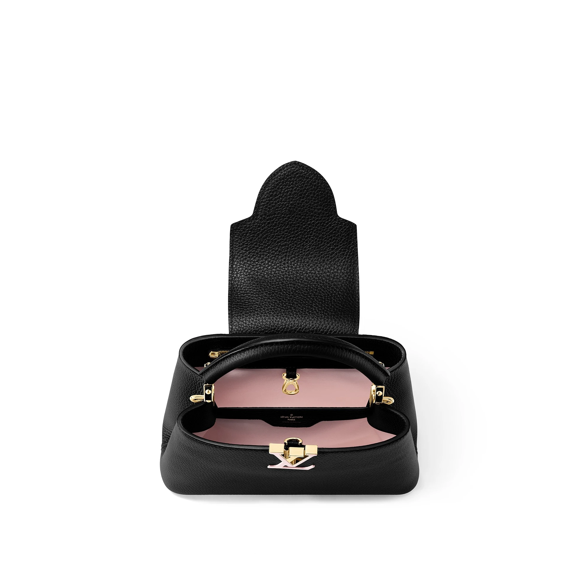 Top lv Louis Vuitton M21641 Capucines BB Bag Black