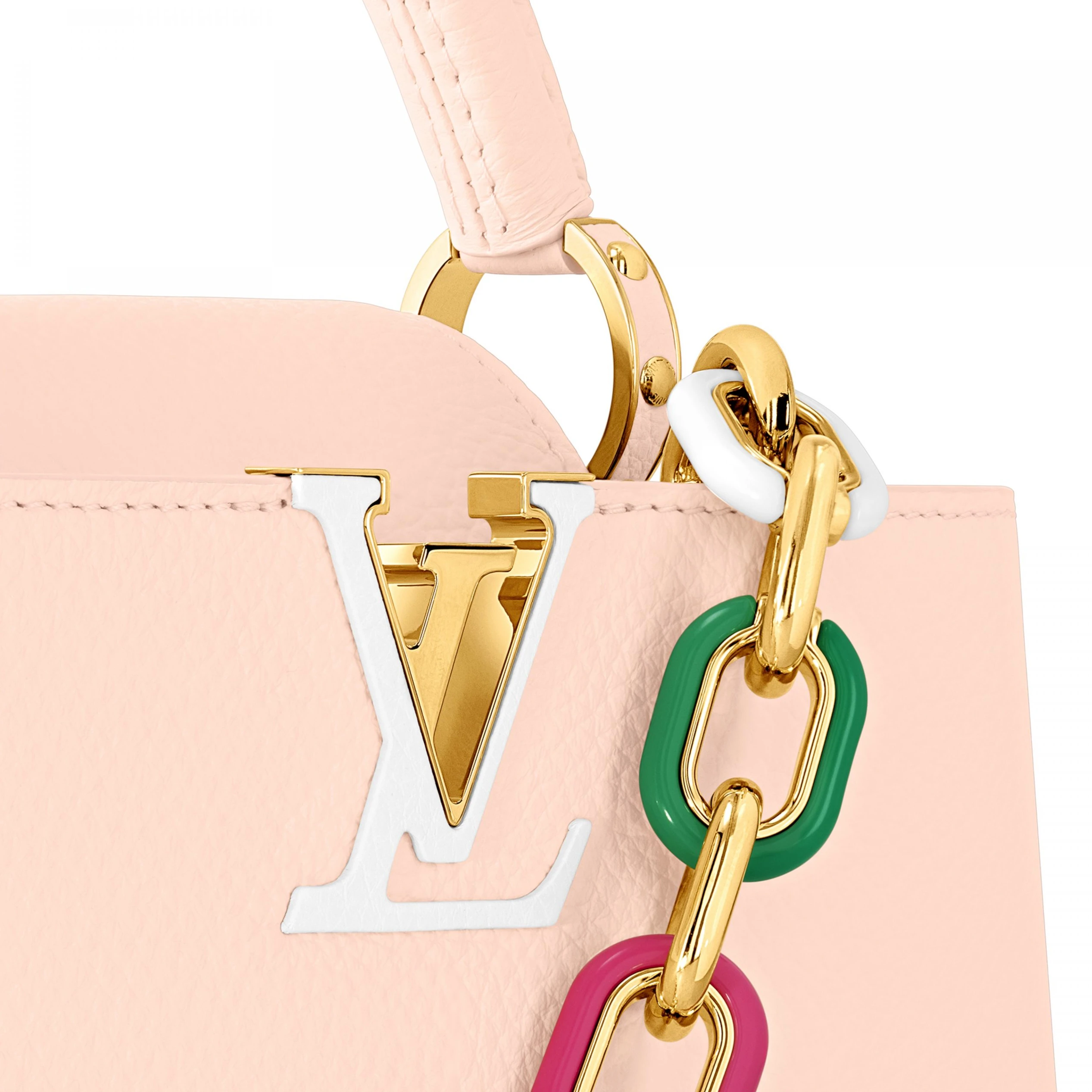 Replica bags lv Louis Vuitton M21643 Capucines BB Bag Jasmine Pink