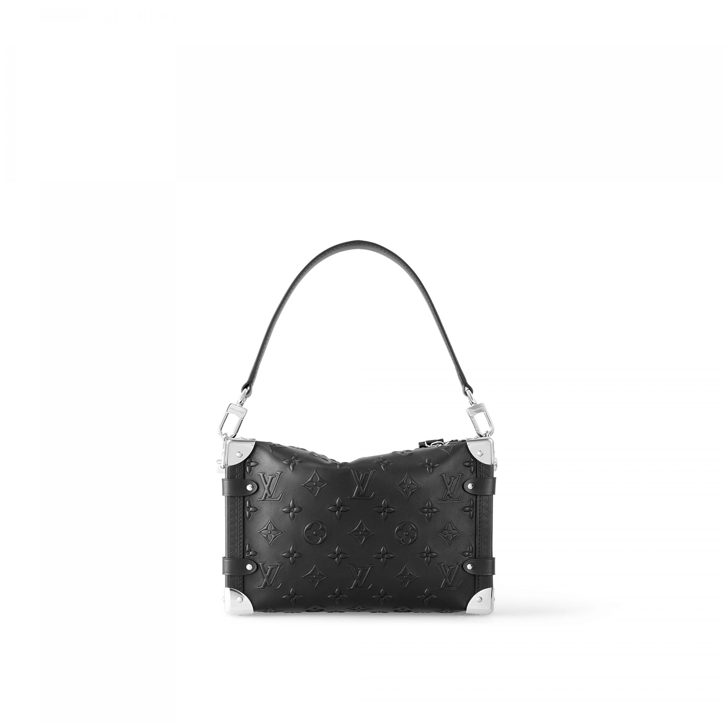 Louis vuitton locations Louis Vuitton M21709 Side Trunk MM Black Fashion Leather