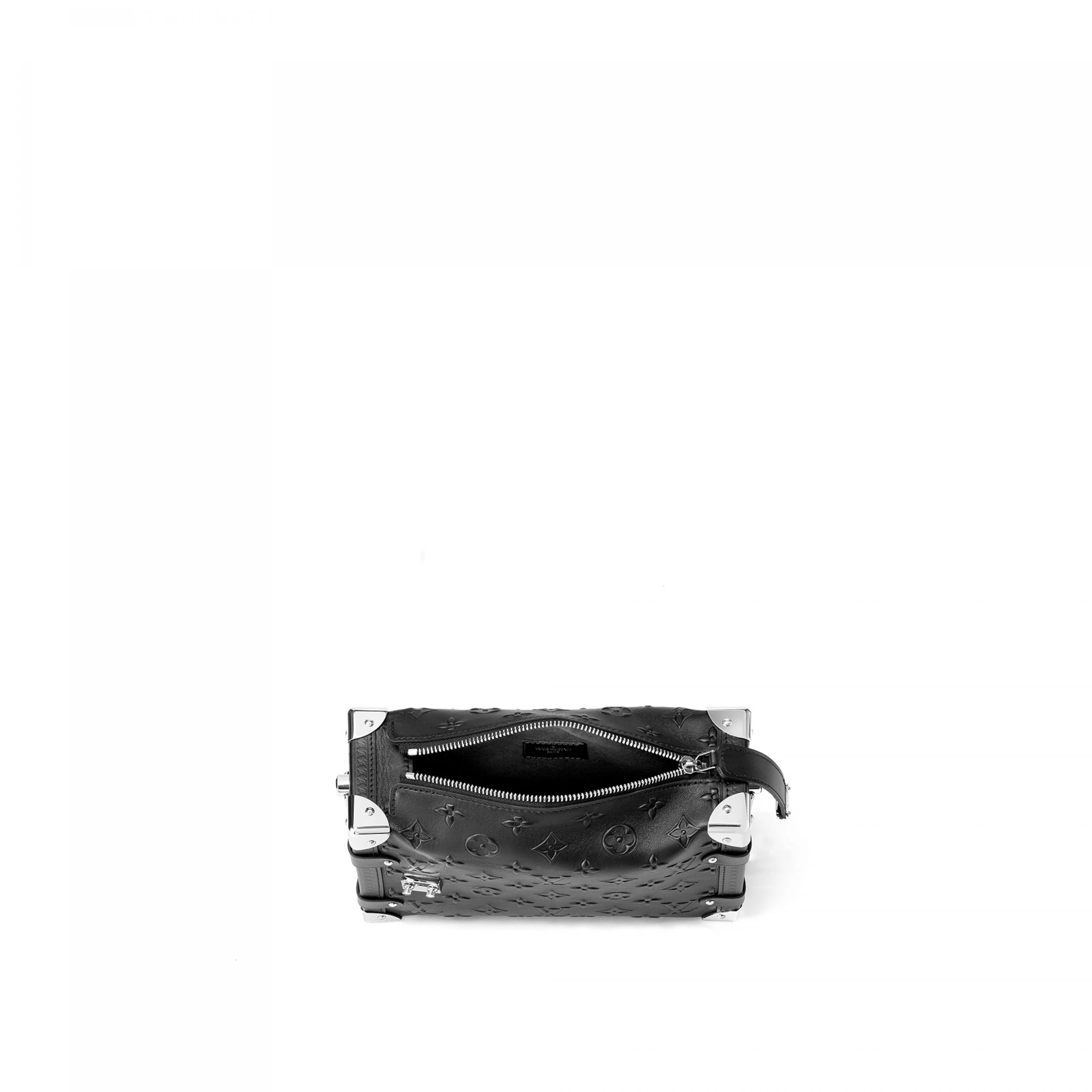 Louis vuitton locations Louis Vuitton M21709 Side Trunk MM Black Fashion Leather
