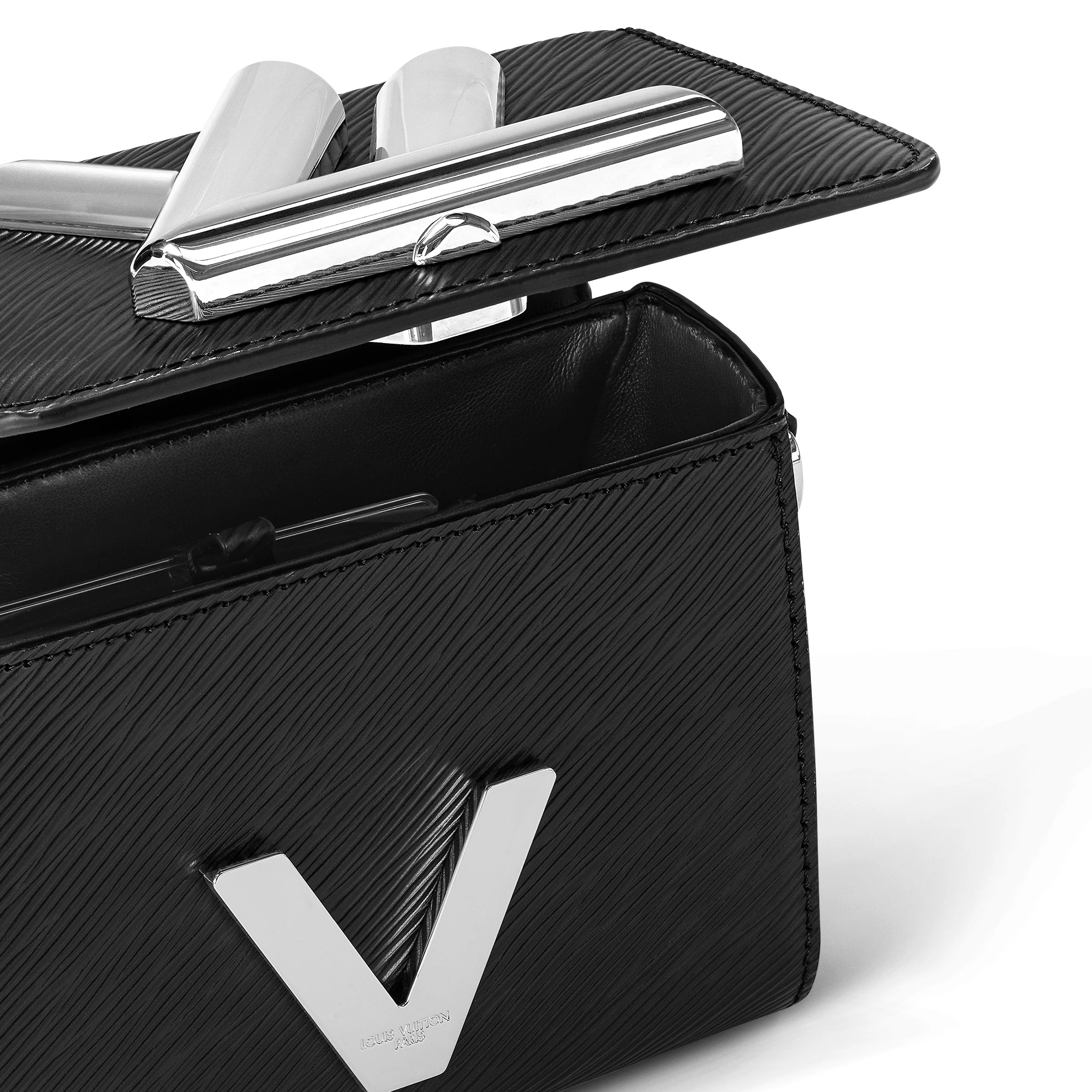 Replica bags lv Louis Vuitton M22296 Twist Lock XL Black