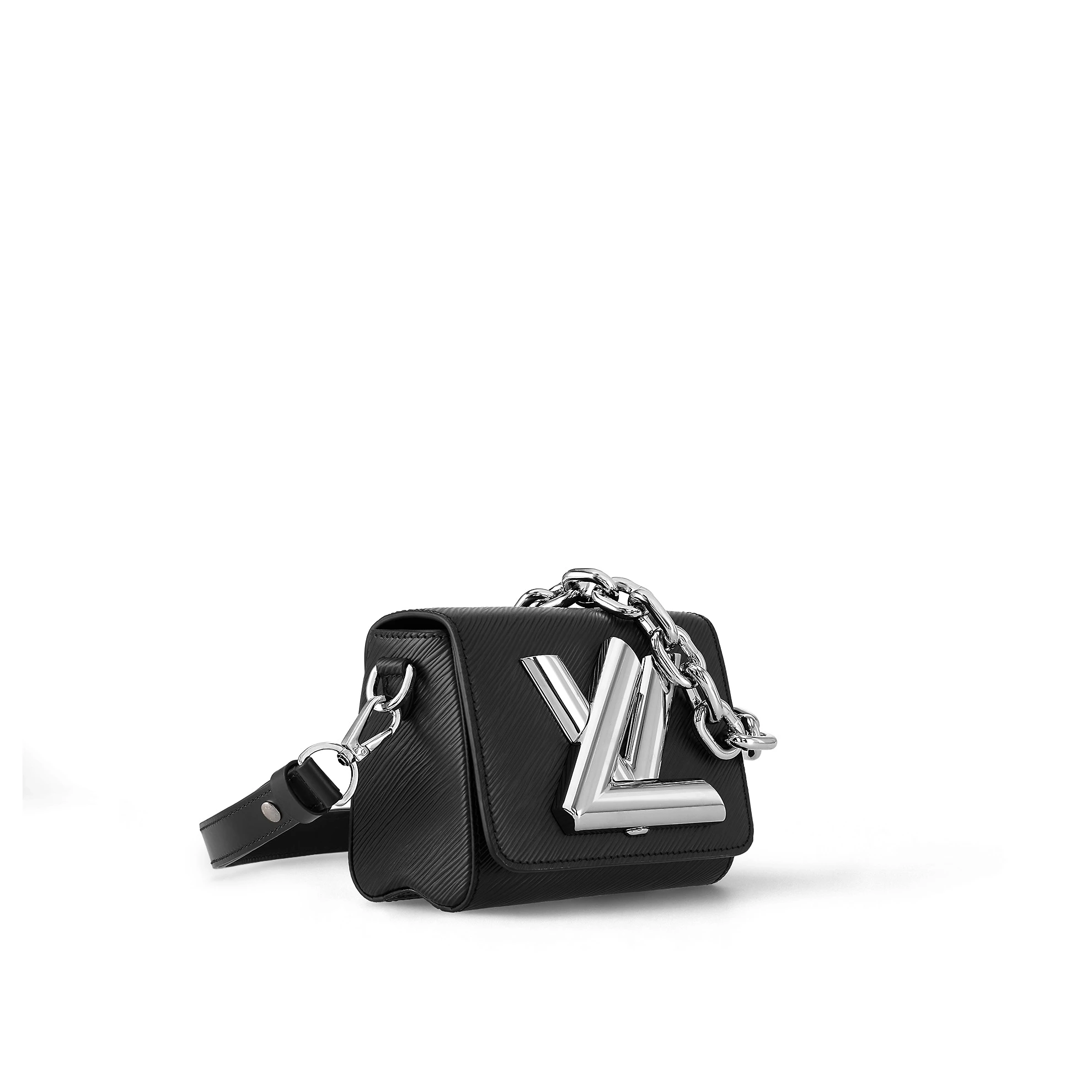 Replica bags lv Louis Vuitton M22296 Twist Lock XL Black