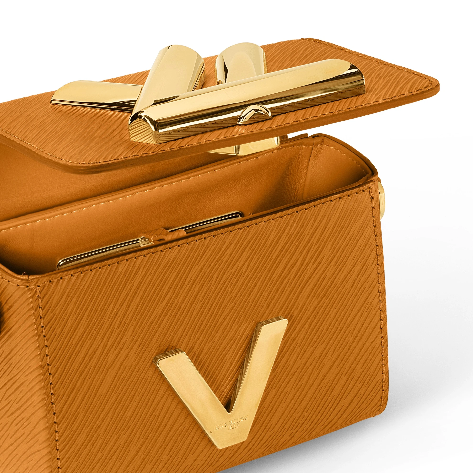 Replica bags Louis Vuitton M22297 Twist Lock XL Caramel