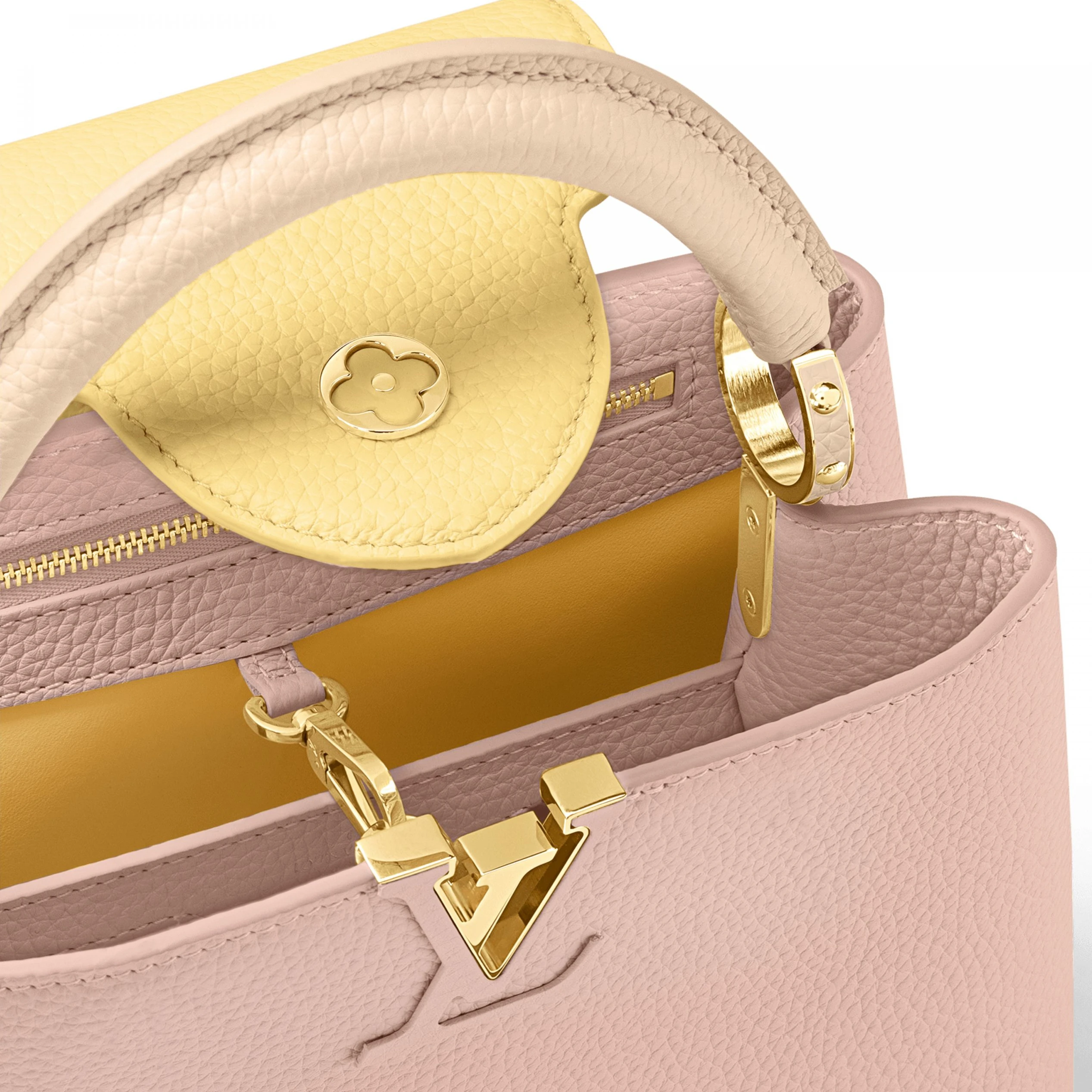 Top lv Louis Vuitton M22514 Capucines BB Powdered Beige