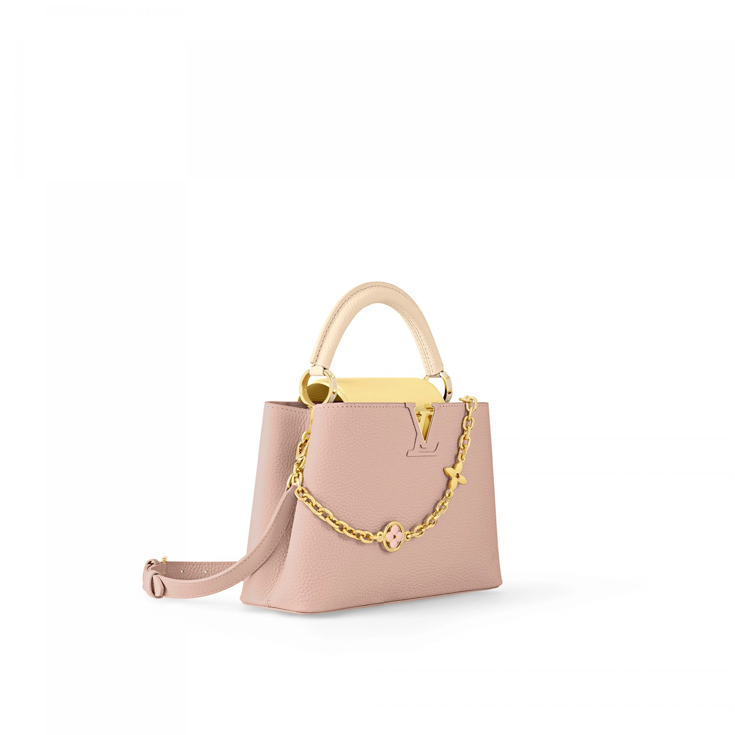 Top lv Louis Vuitton M22514 Capucines BB Powdered Beige