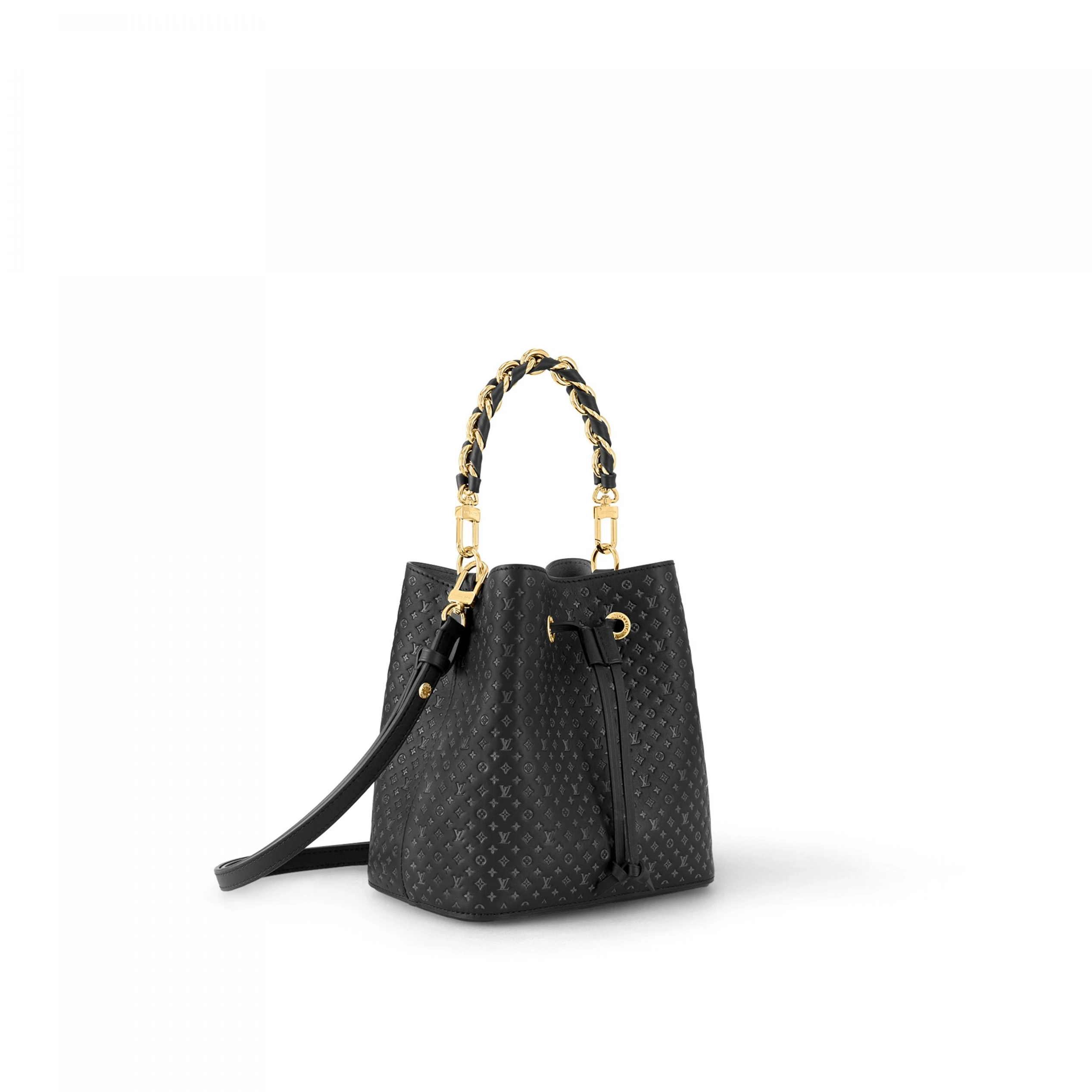Replica bags Louis Vuitton M22598 Calfskin Black Néonoé BB