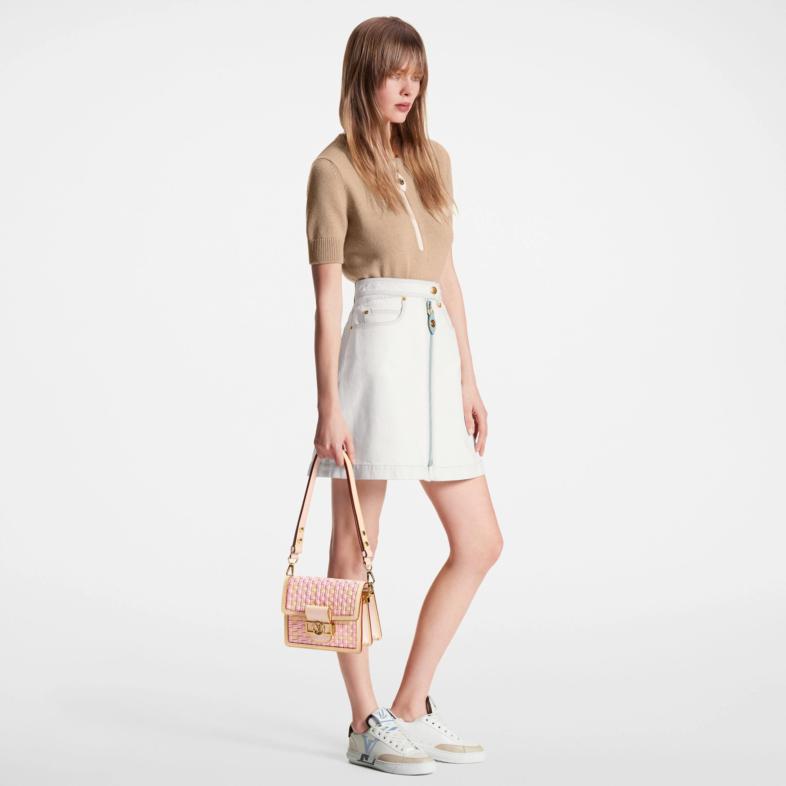 Lv belts replica Louis Vuitton M22871 Mini Dauphine Pink