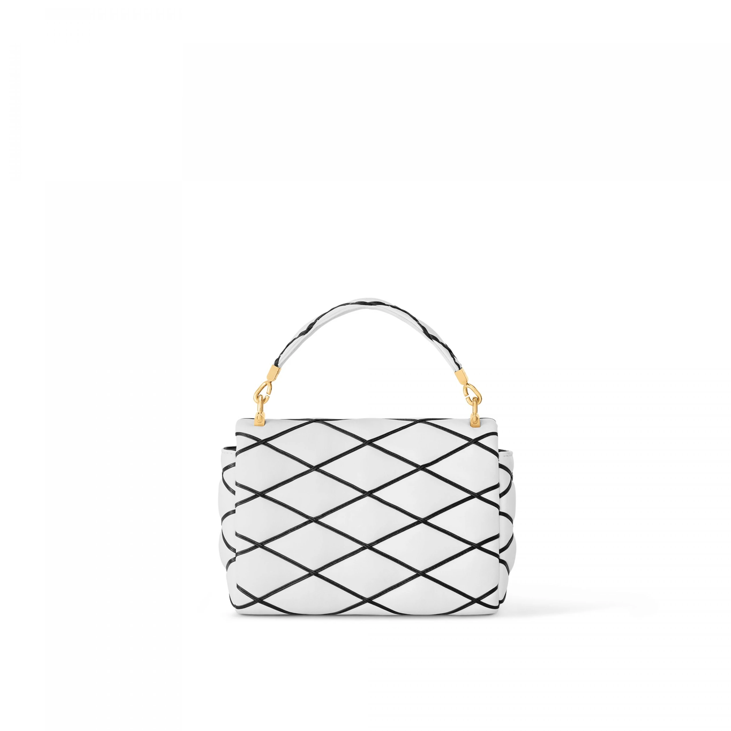 Replica bags Louis Vuitton M22890 GO-14 MM White Black
