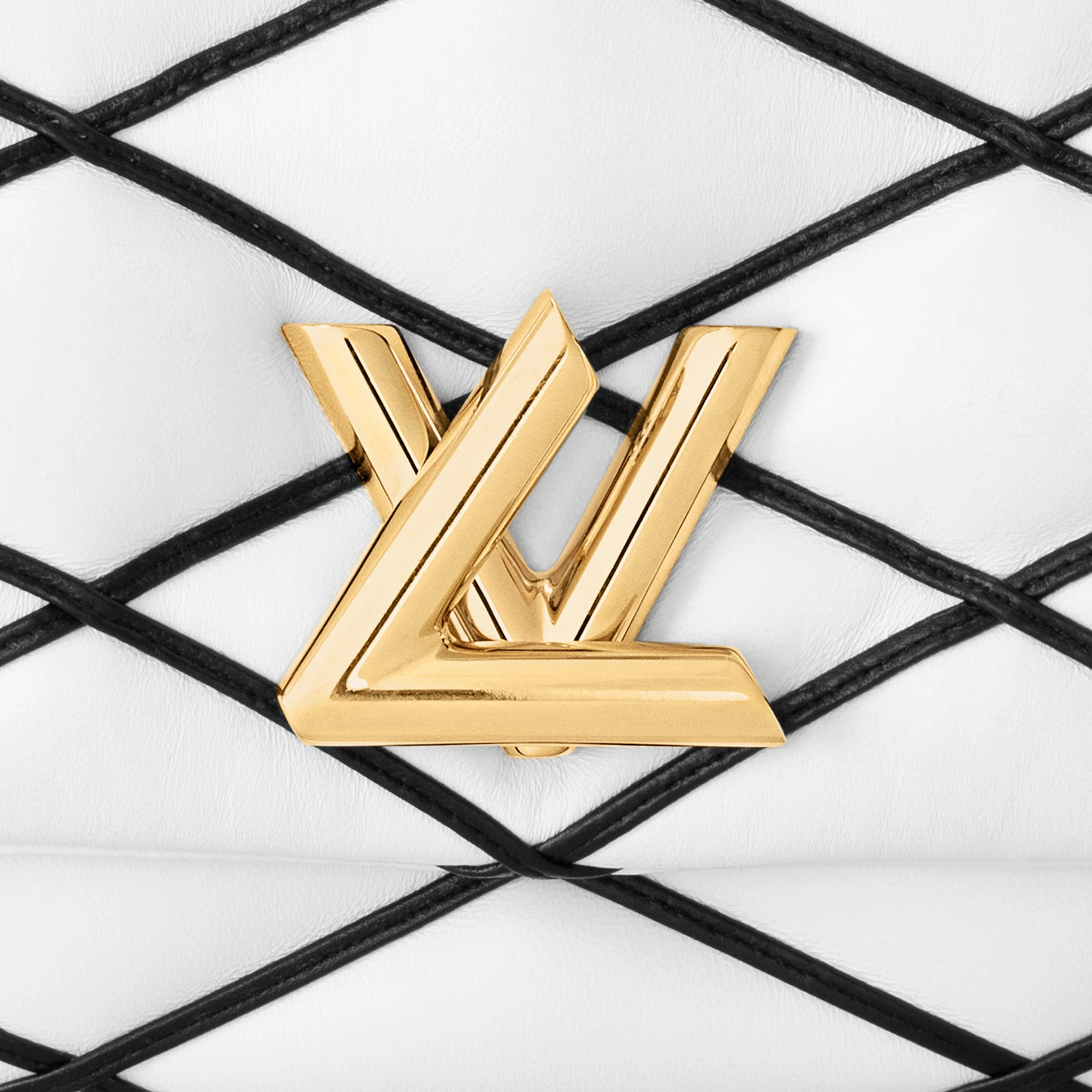 Replica bags Louis Vuitton M22890 GO-14 MM White Black