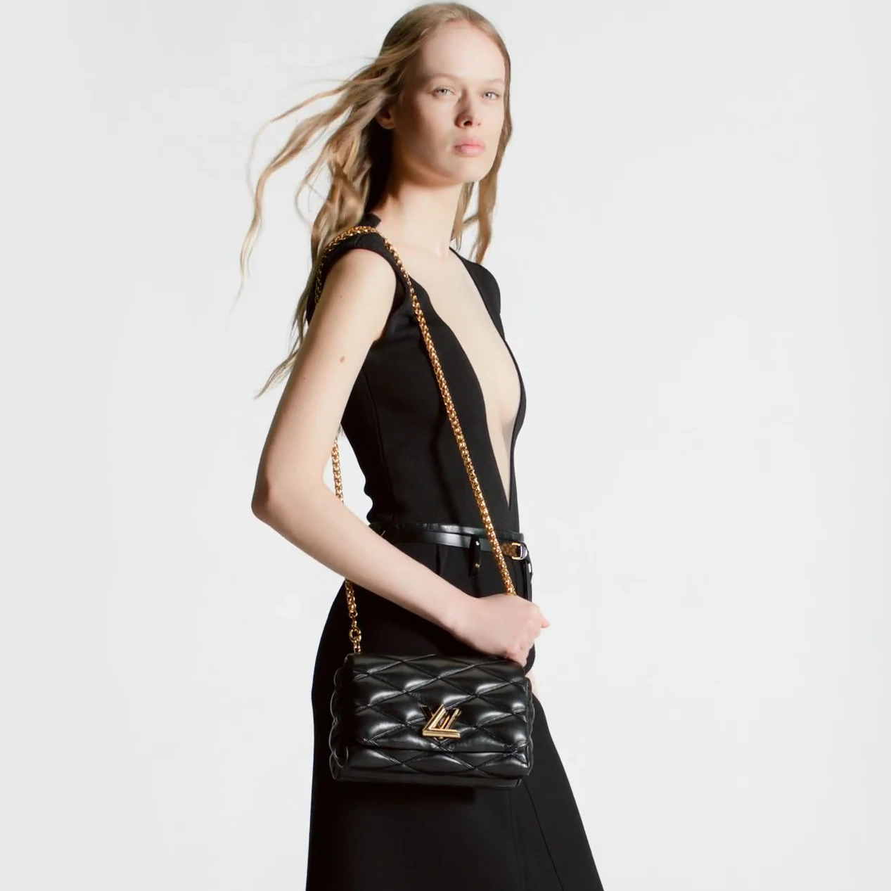 Top lv Louis Vuitton M22891 GO-14 MM Black