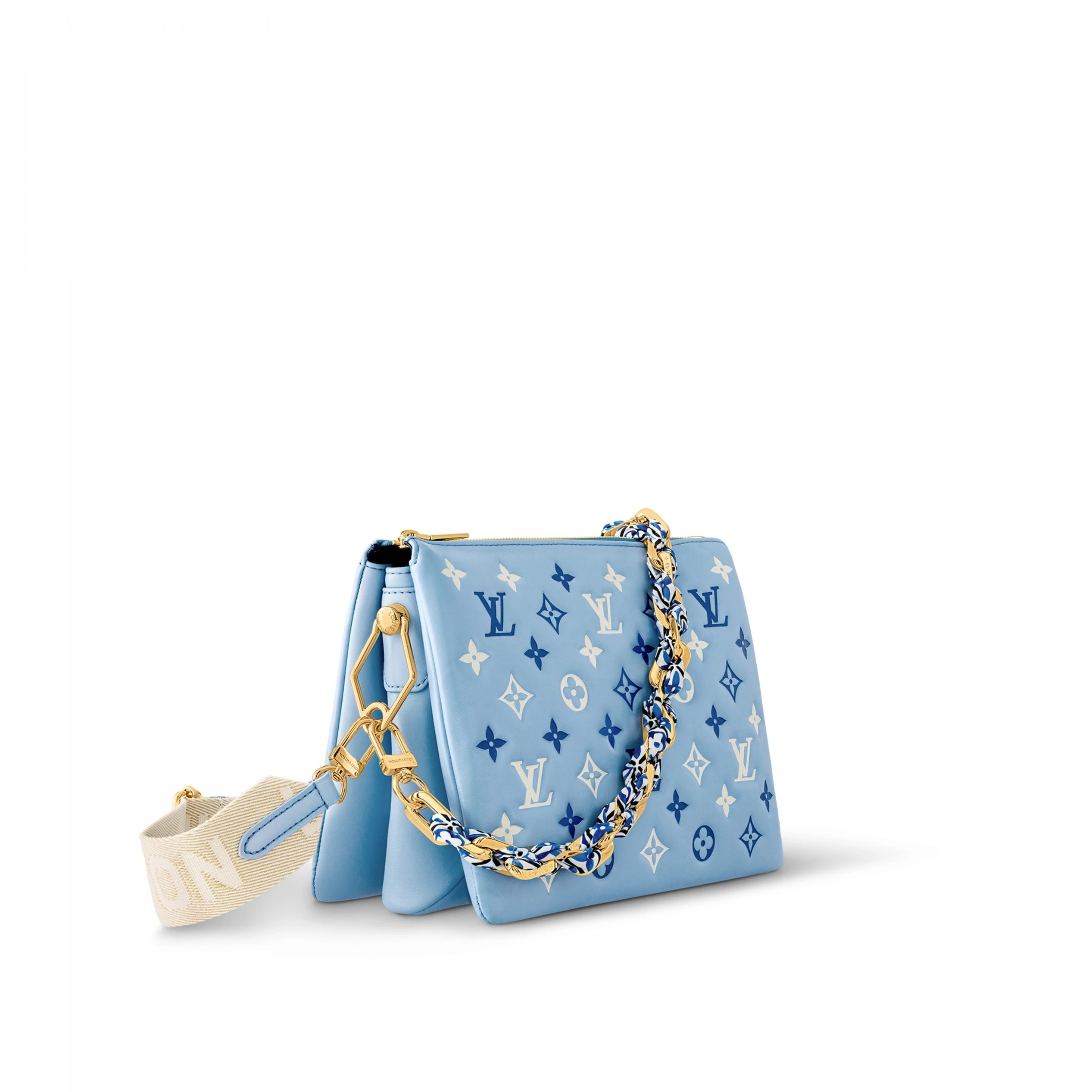 Replica bag Louis Vuitton M22953 Coussin PM Blue