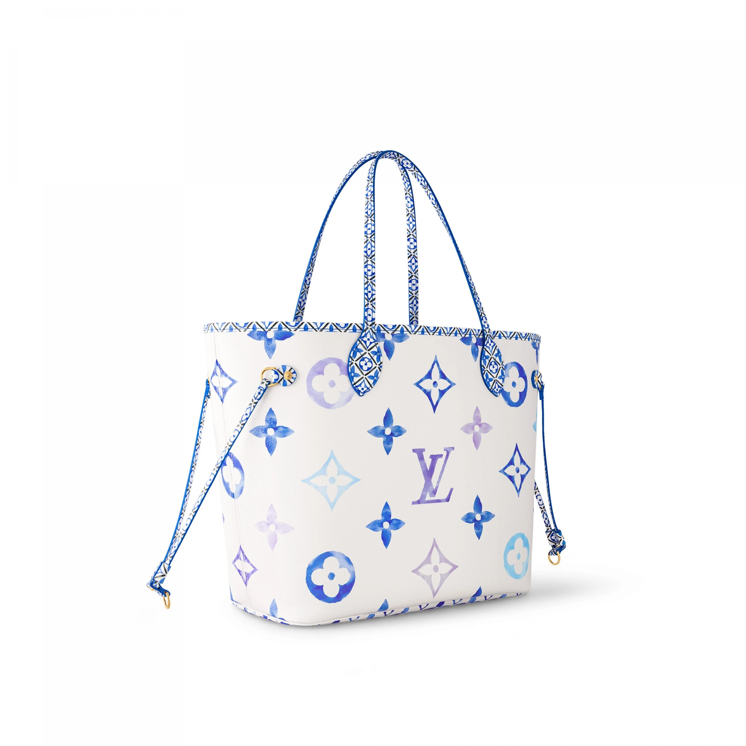 Lv belts replica Louis Vuitton M22979 Neverfull MM Blue Monogram