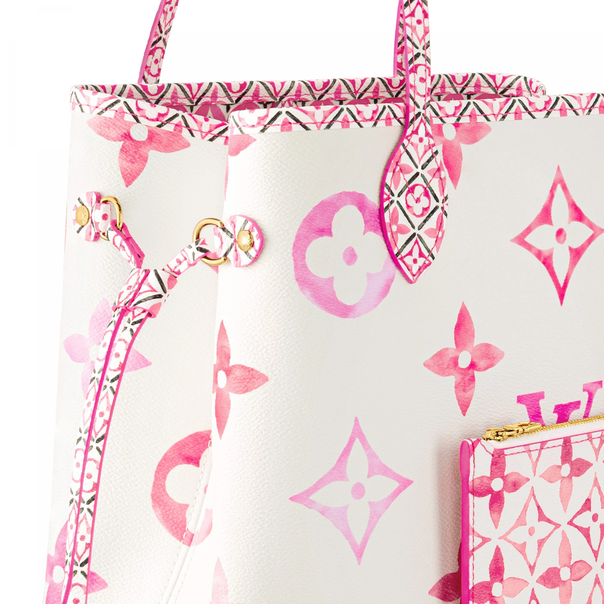 Replica bags lv Louis Vuitton M22980 Neverfull MM Pink Monogram