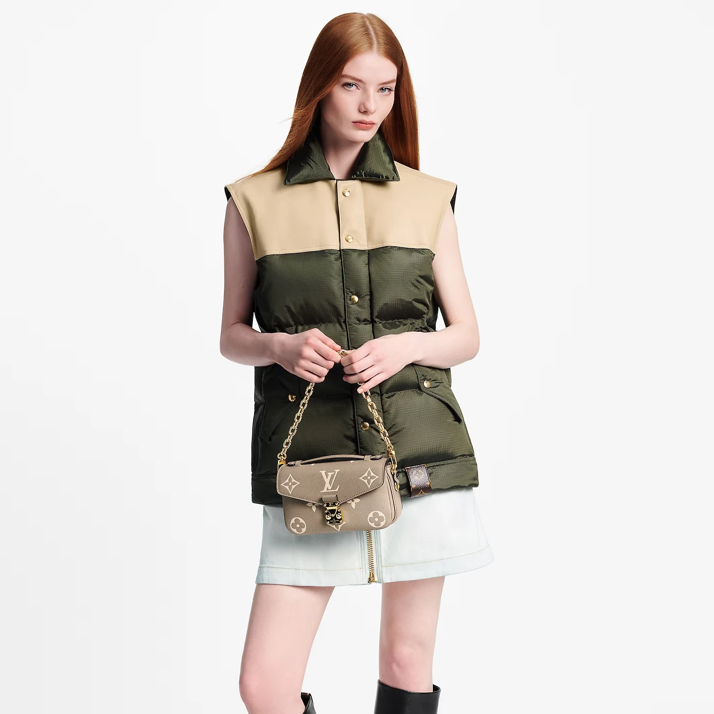 Top lv Louis Vuitton M23081 Pochette Métis East West