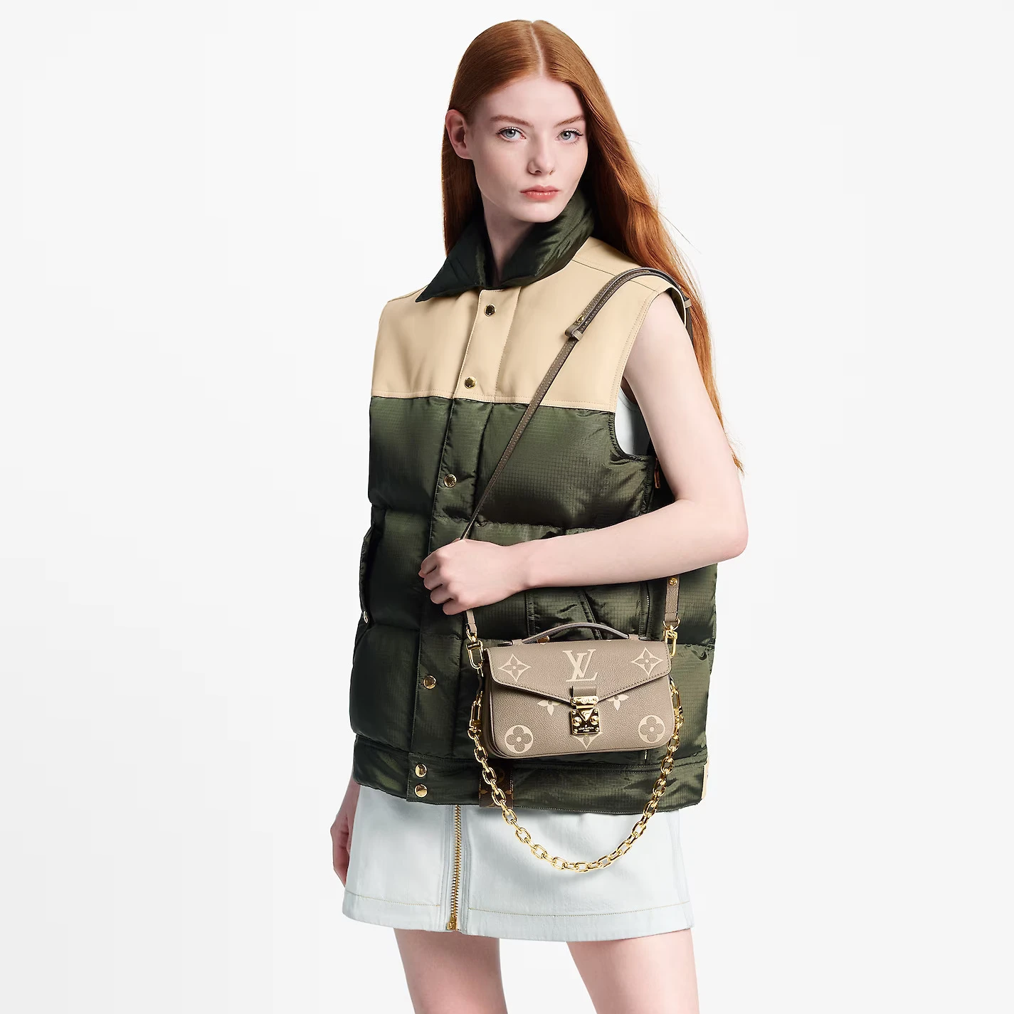 Top lv Louis Vuitton M23081 Pochette Métis East West