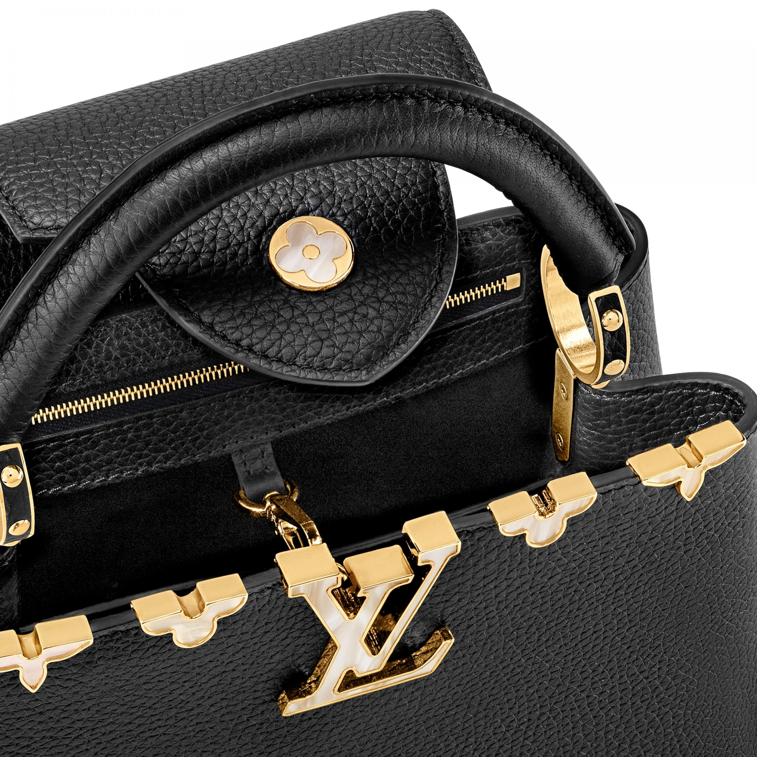 Replica bag Louis Vuitton M23263 Capucines BB Black