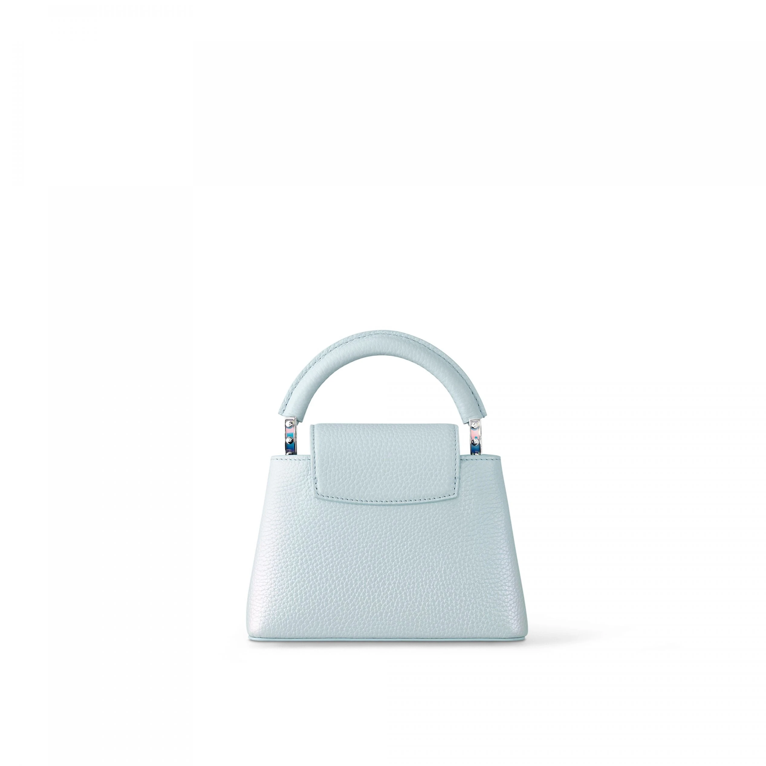Top lv Louis Vuitton M23289 LV SKI Capucines Mini Blue Glacier