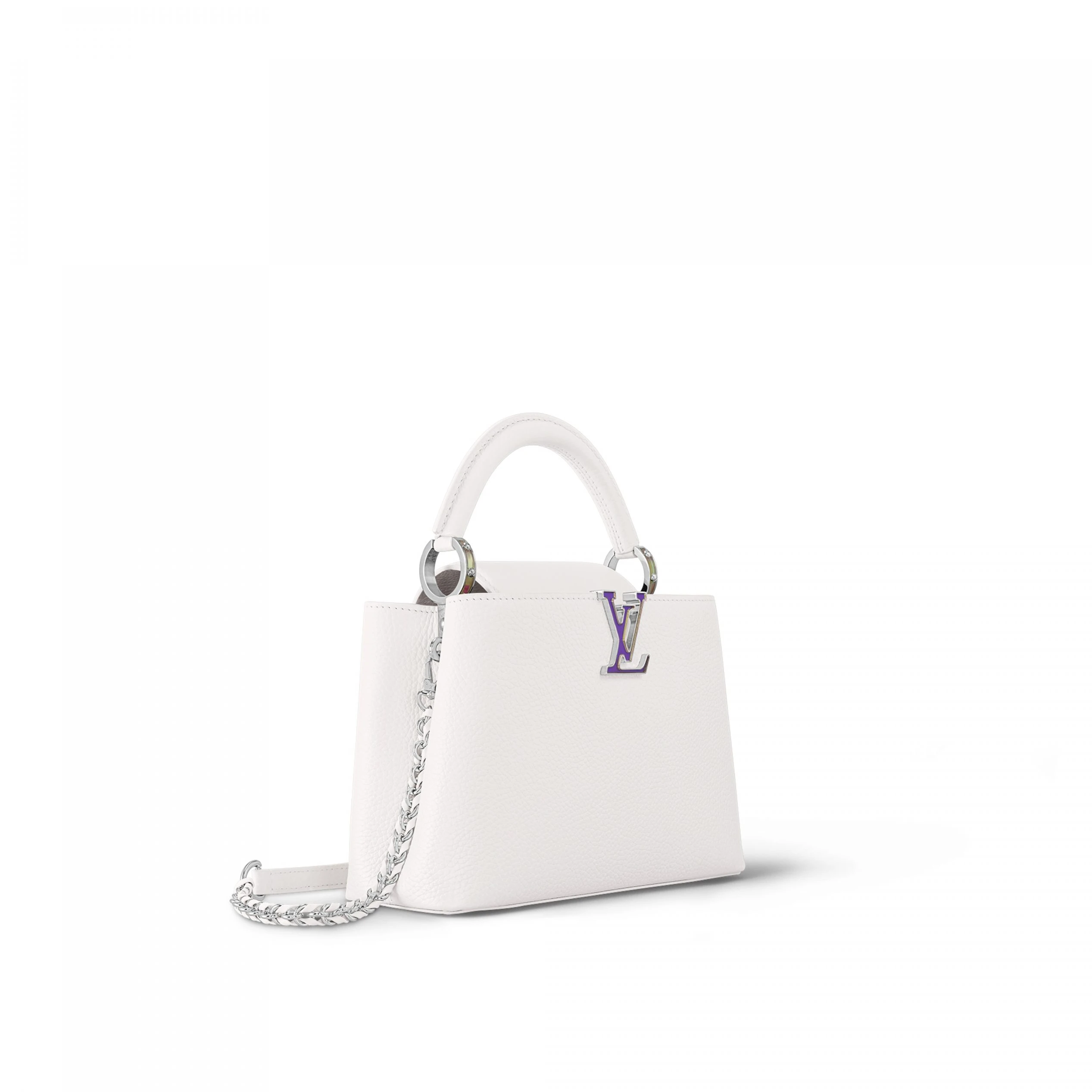 Louis vuitton locations Louis Vuitton M23307 LV SKI Capucines BB Snow White