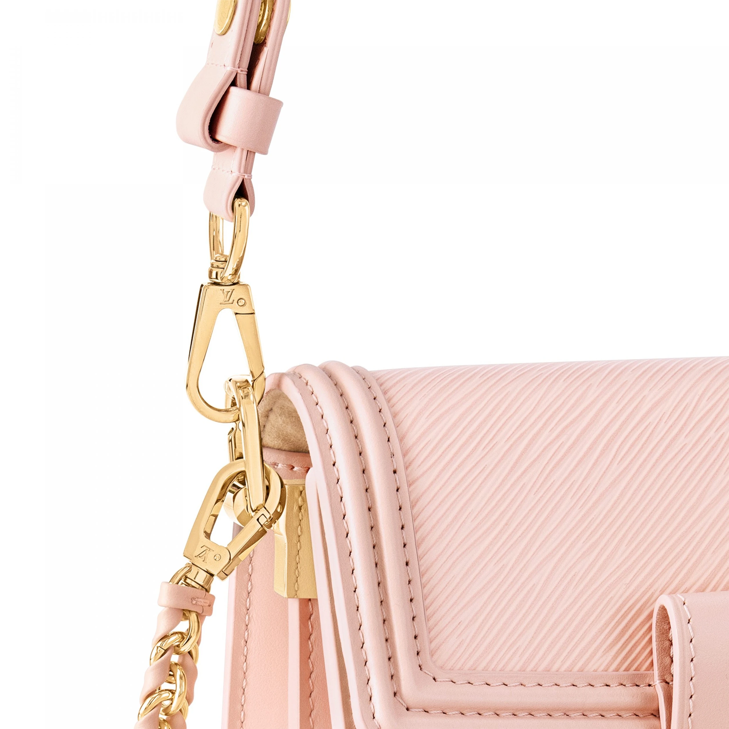 Louis vuitton locations Louis Vuitton M23558 Mini Dauphine Rose Epi leather