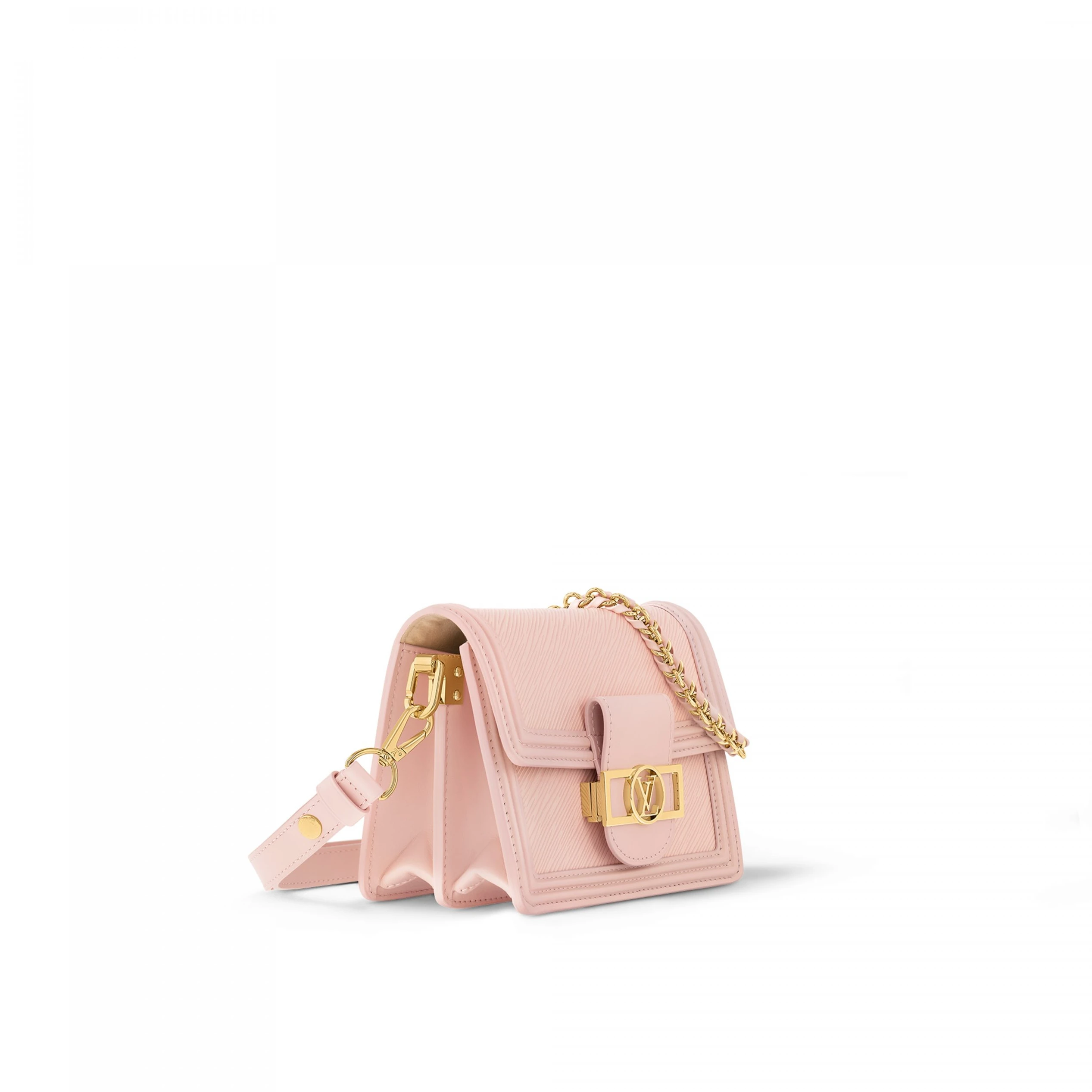 Louis vuitton locations Louis Vuitton M23558 Mini Dauphine Rose Epi leather
