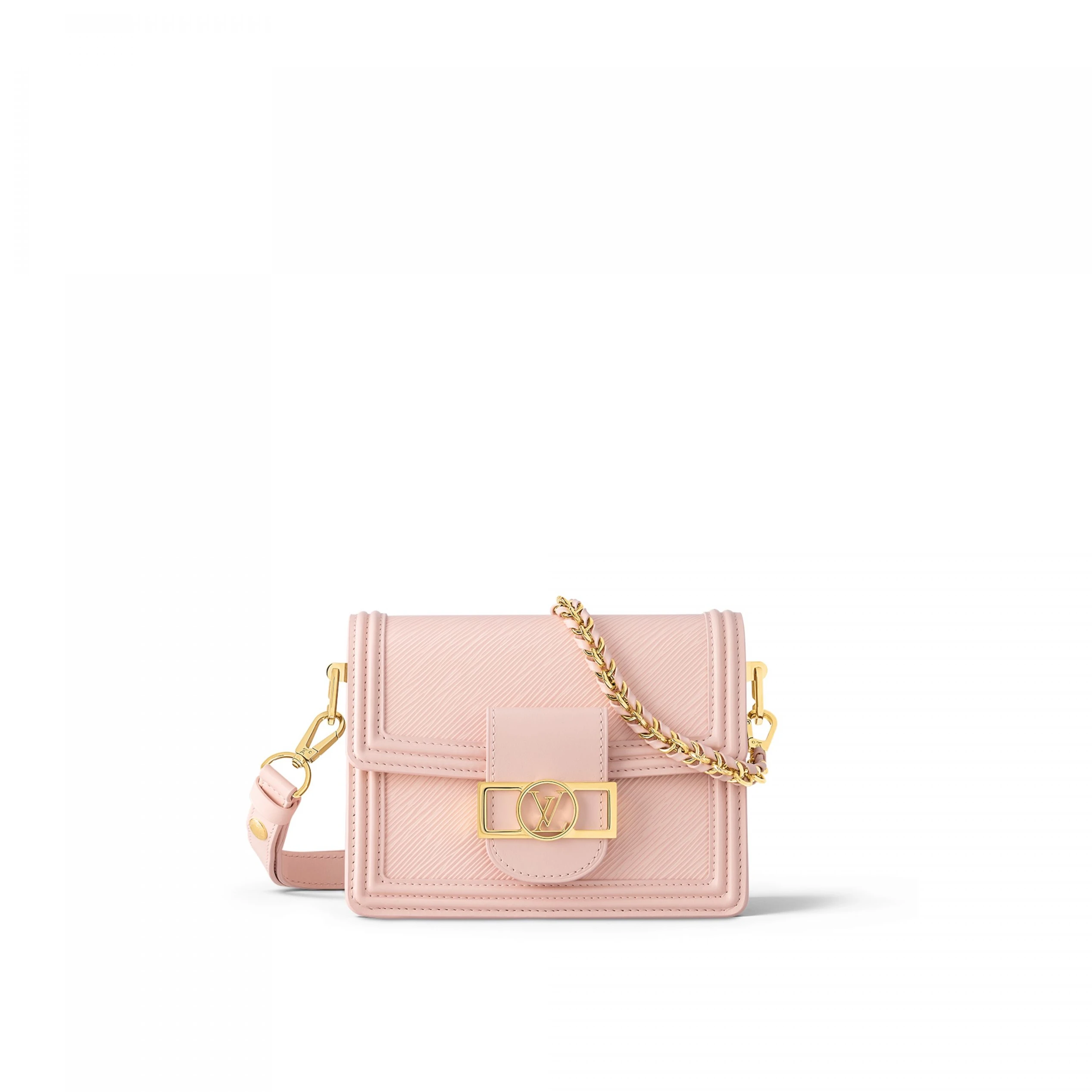Louis Vuitton M23558 Mini Dauphine Rose Epi leather