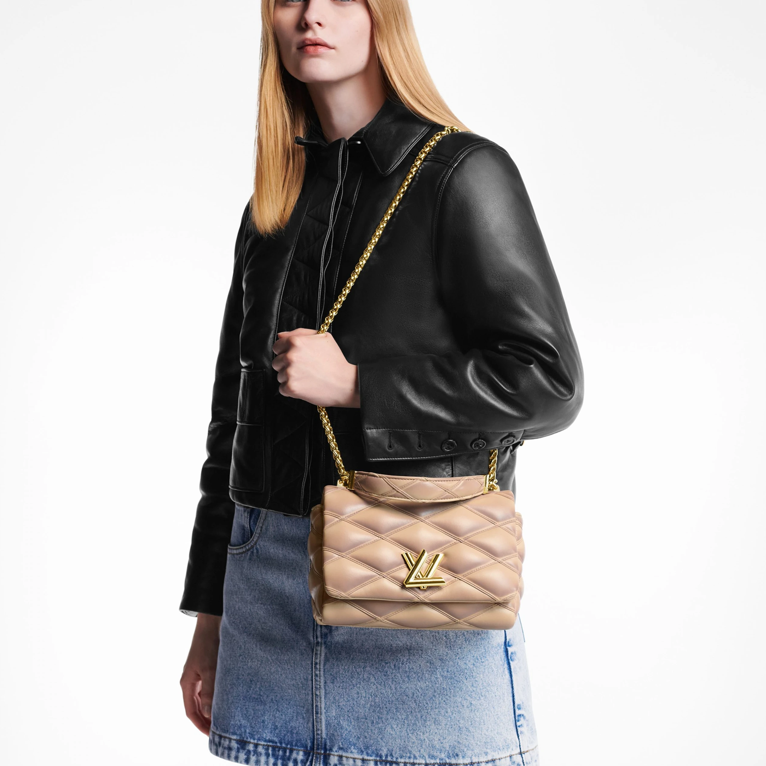 Louis vuitton locations Louis Vuitton M23568 GO-14 MM BEIGE ROSE