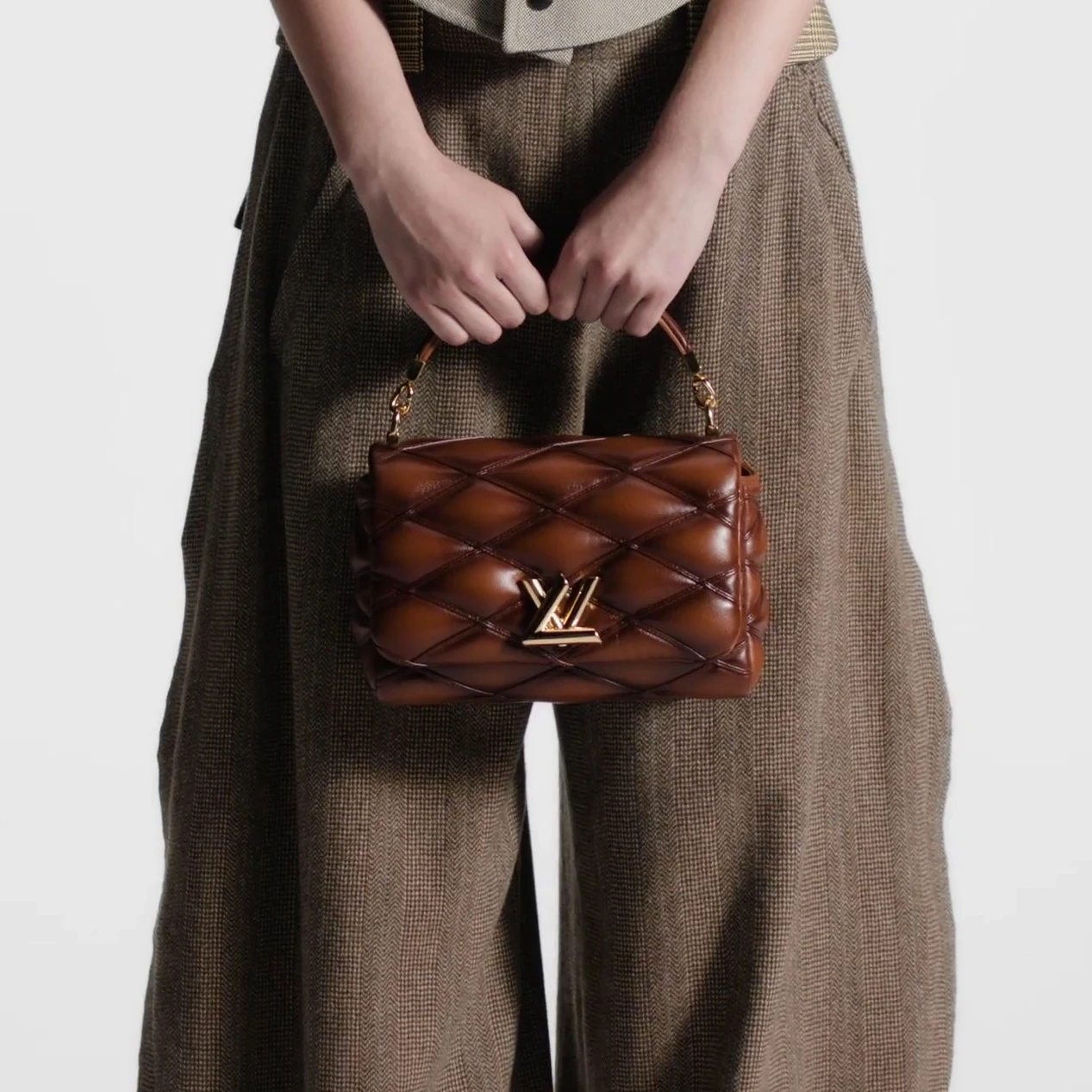 Lv belts replica Louis Vuitton M23601 GO-14 MM Smoked Tan
