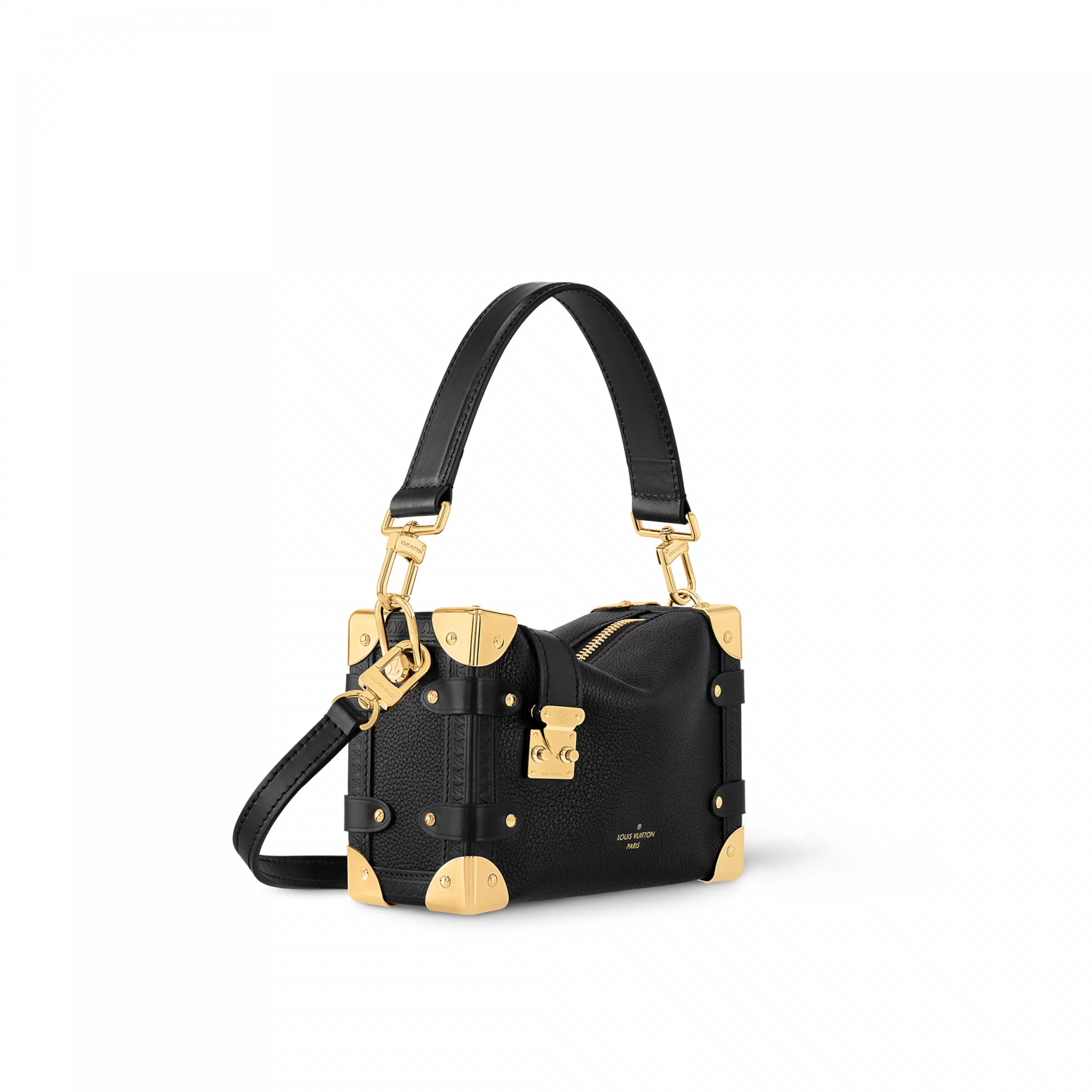 Top lv Louis Vuitton M23817 Side Trunk PM Black