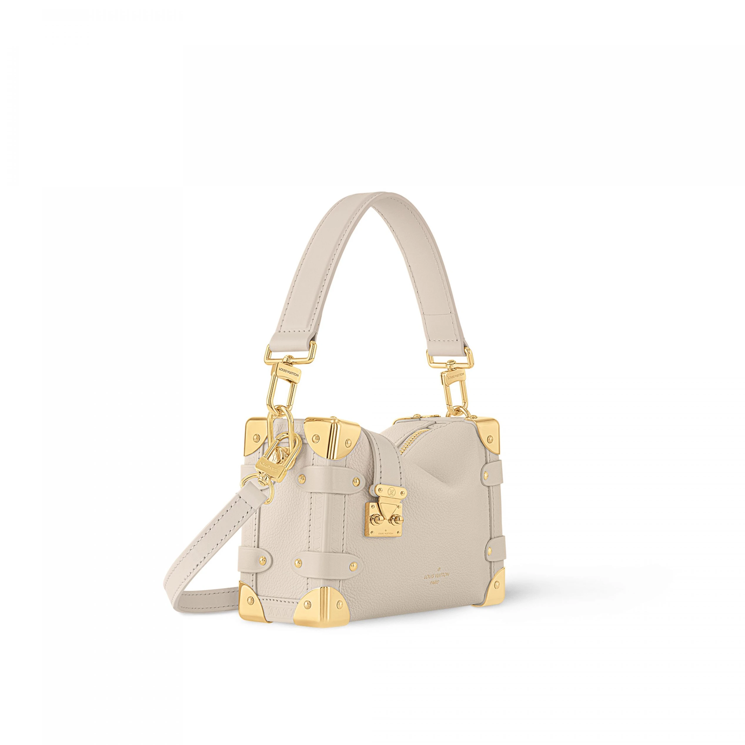 Replica bags Louis Vuitton M23915 Side Trunk PM Chalk
