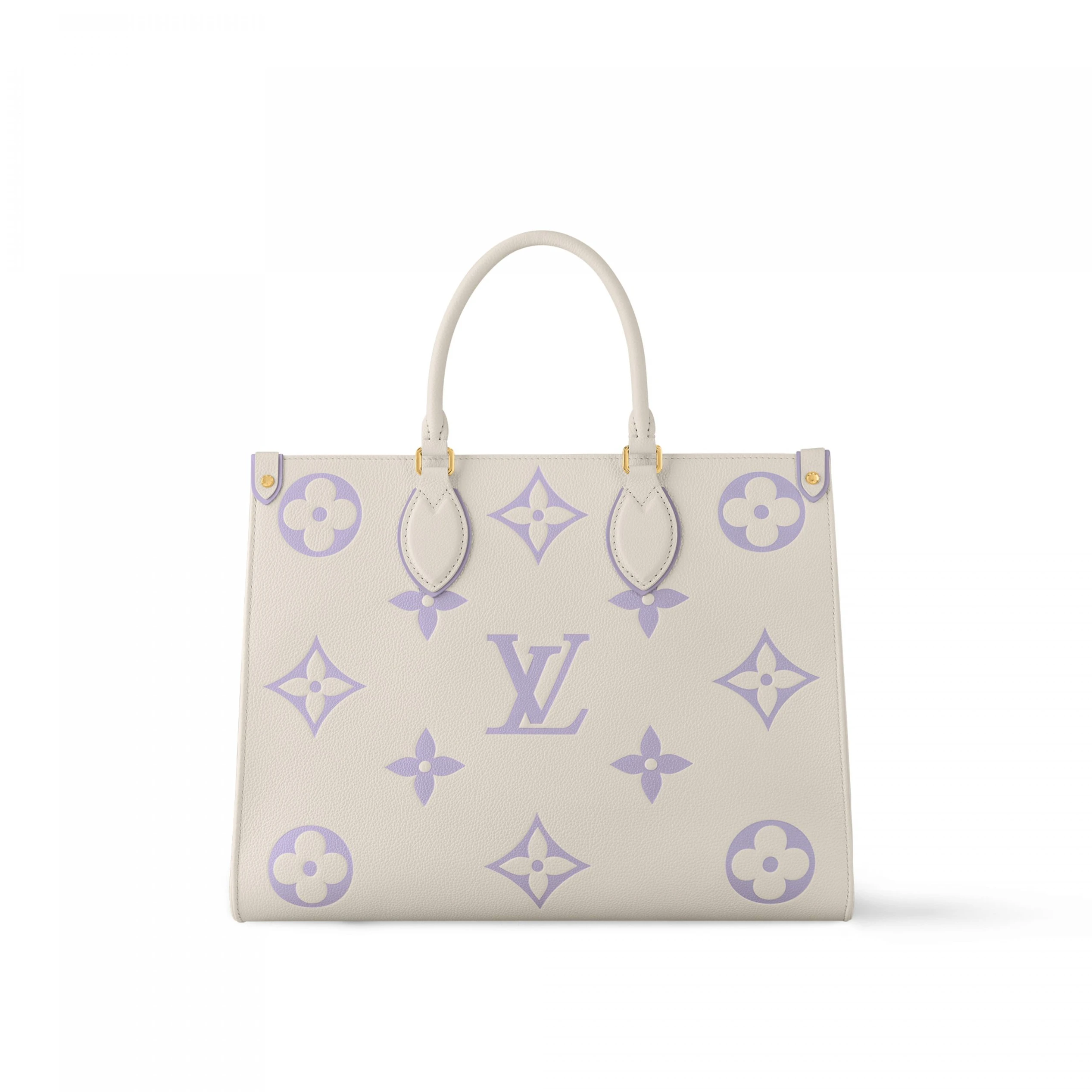 Top lv Louis Vuitton M23937 OnTheGo MM Latte Bubble Tea