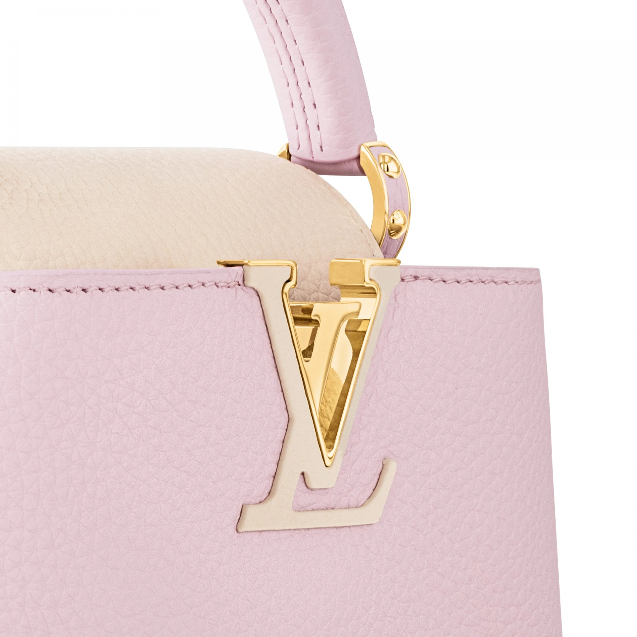 Replica bags lv Louis Vuitton M23951 Capucines Mini Marshmallow