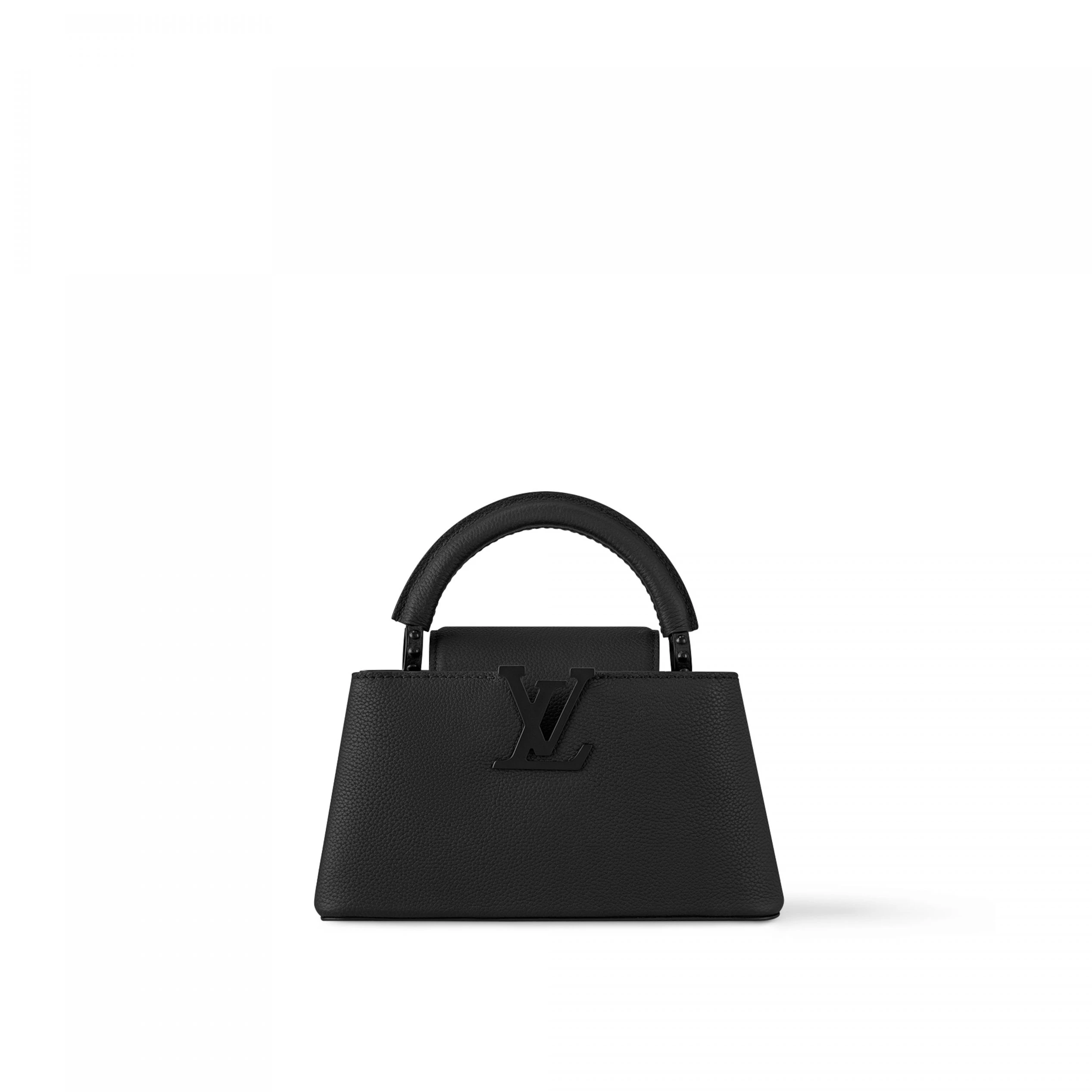 Louis Vuitton M23955 Capucines East-West Mini All Black