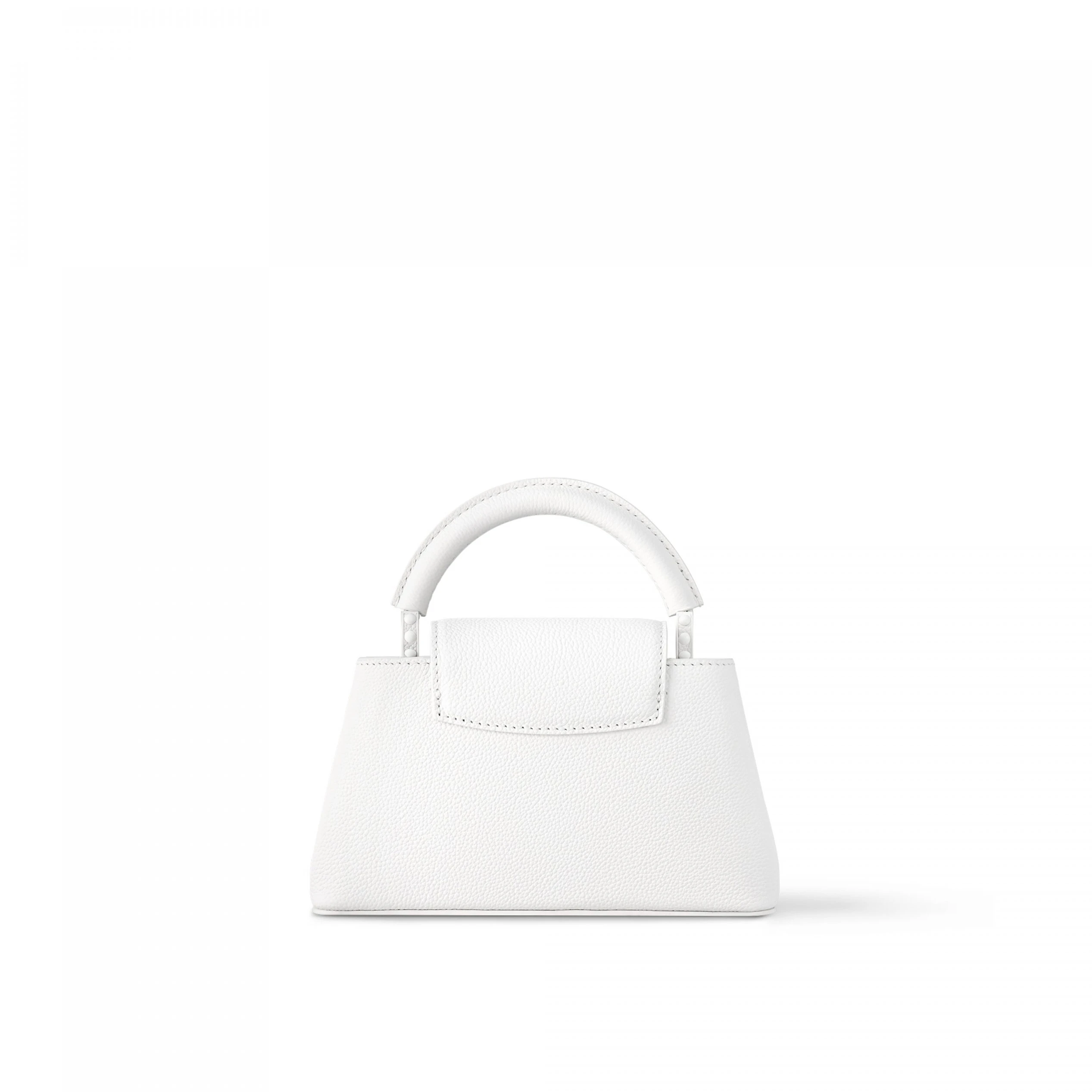 Replica bags Louis Vuitton M23956 Capucines East-West Mini Optic White