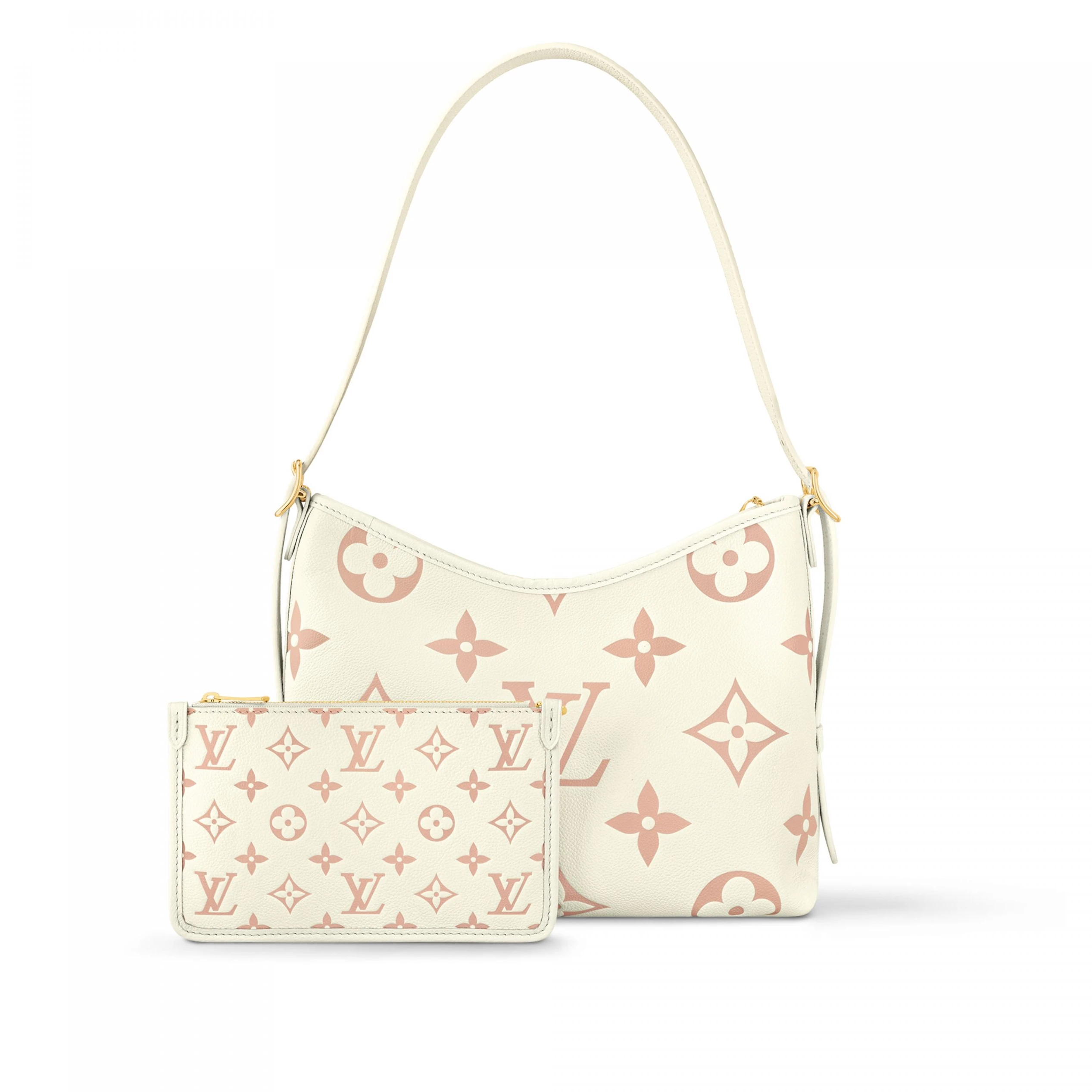 Lv belts replica Louis Vuitton M24141 CarryAll PM Latte Chamallow