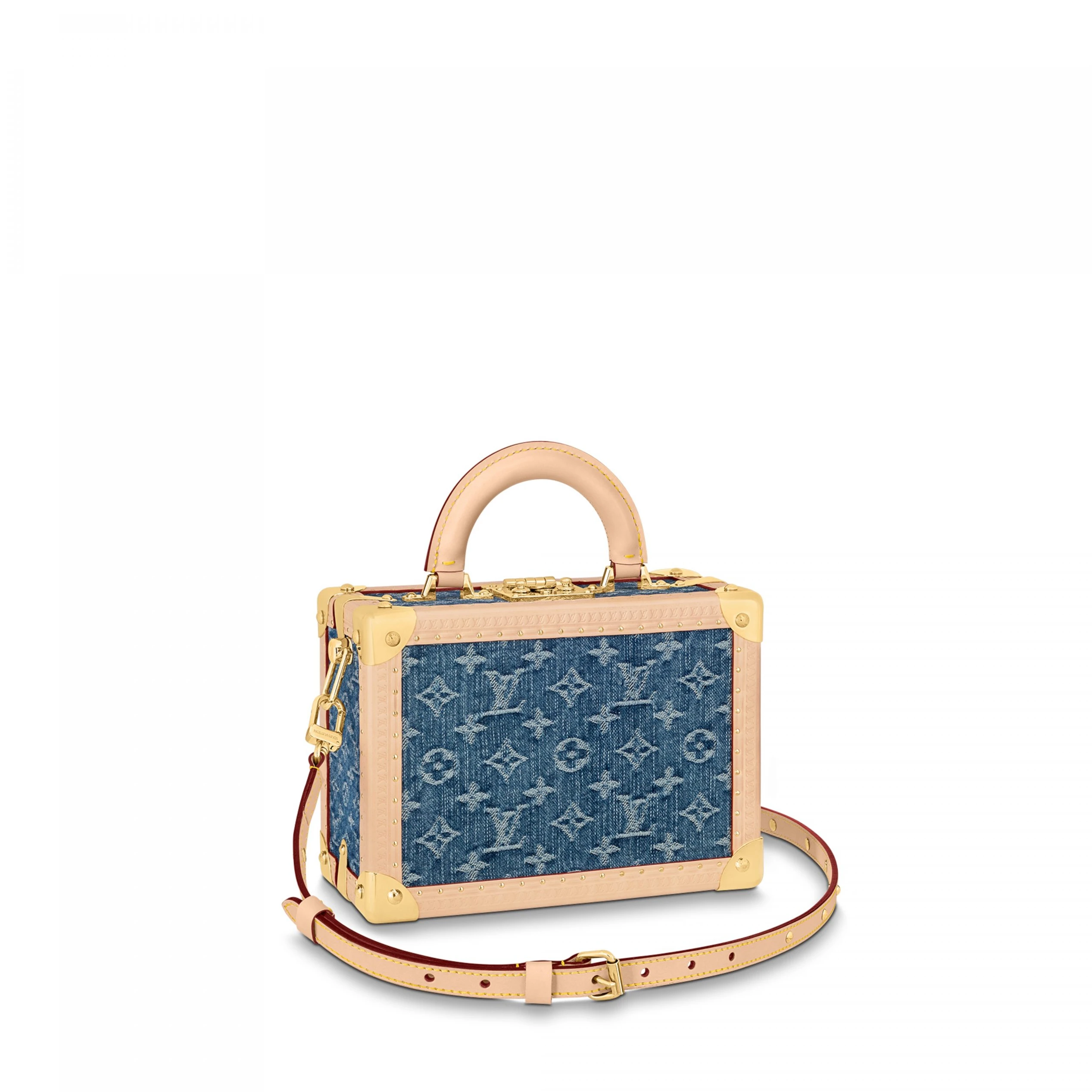 Louis Vuitton M24161 Petite Valise Denim Blue