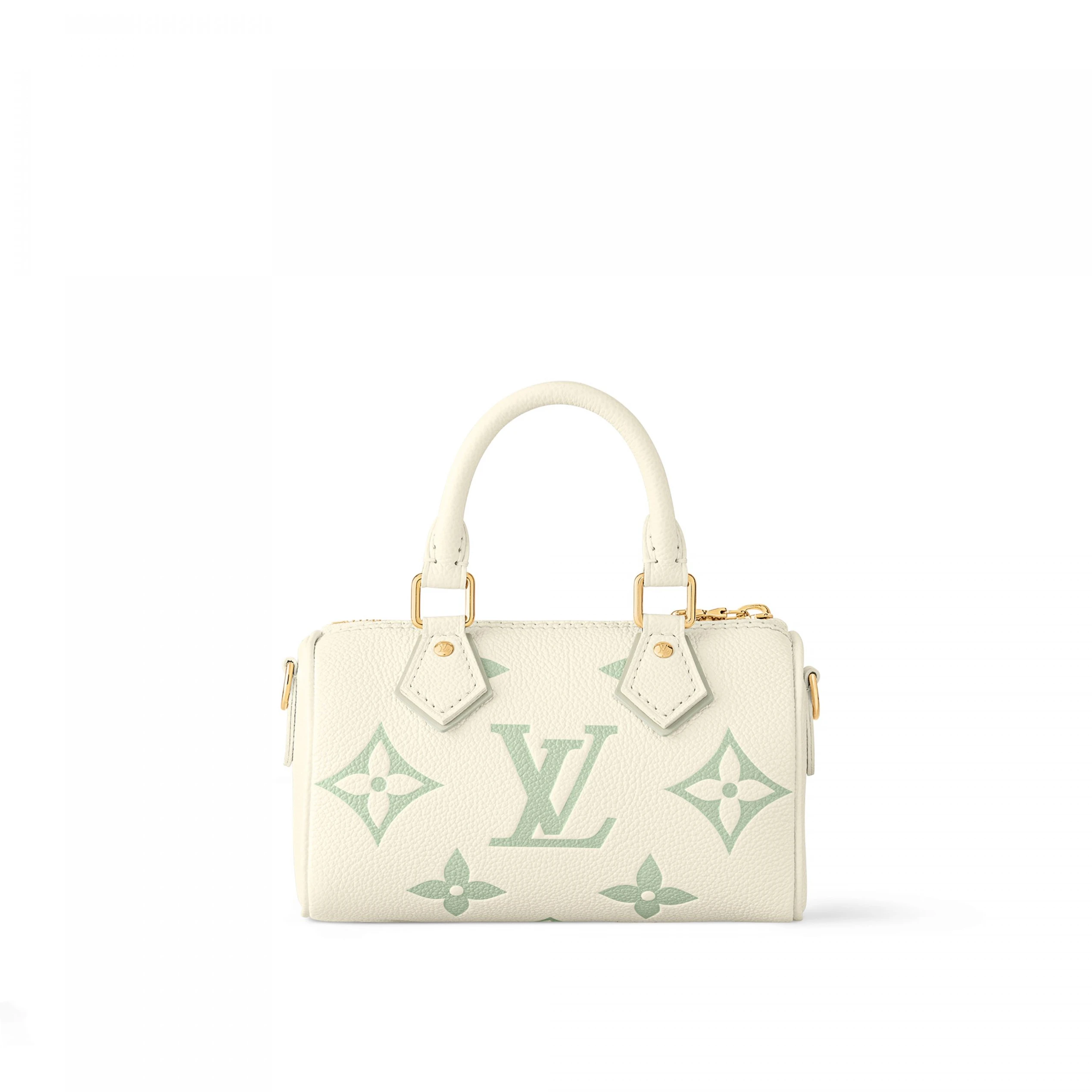 Replica bags lv Louis Vuitton M24169 Nano Speedy Matcha Green