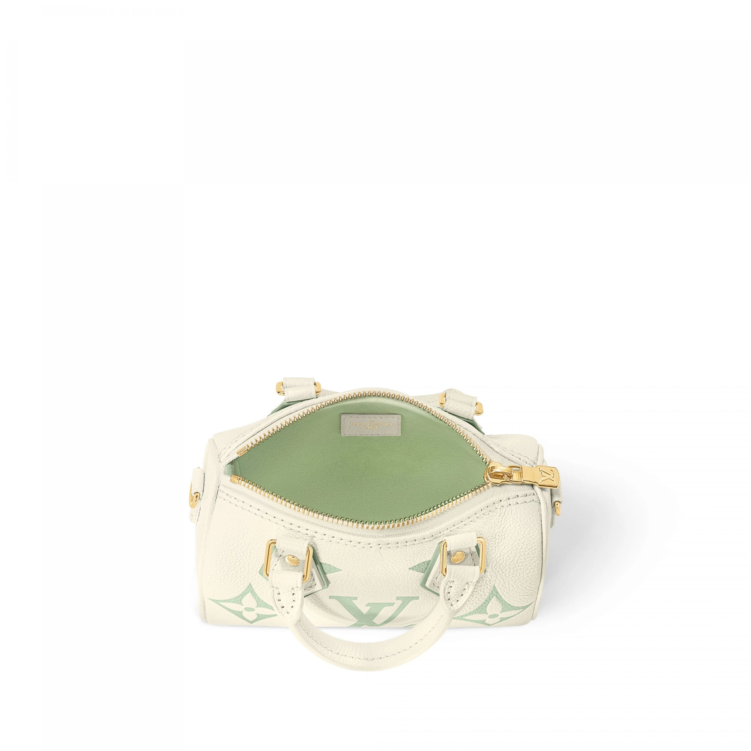 Replica bags lv Louis Vuitton M24169 Nano Speedy Matcha Green