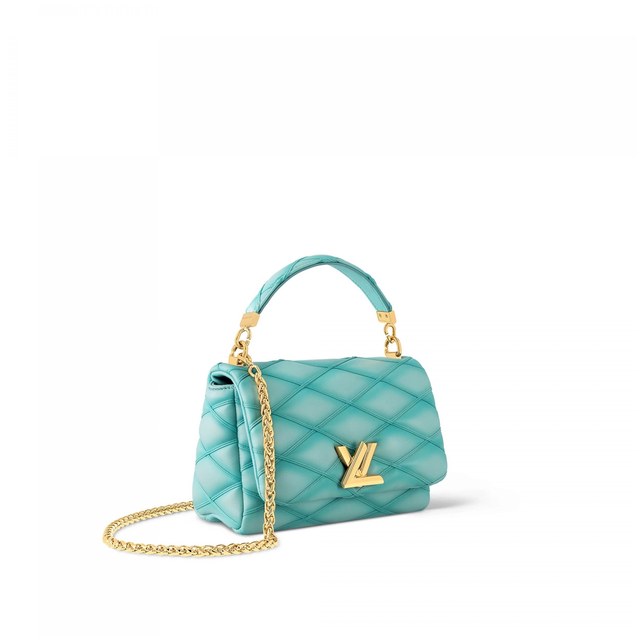 Louis vuitton locations Louis Vuitton M24185 GO-14 MM Lagoon Turquoise