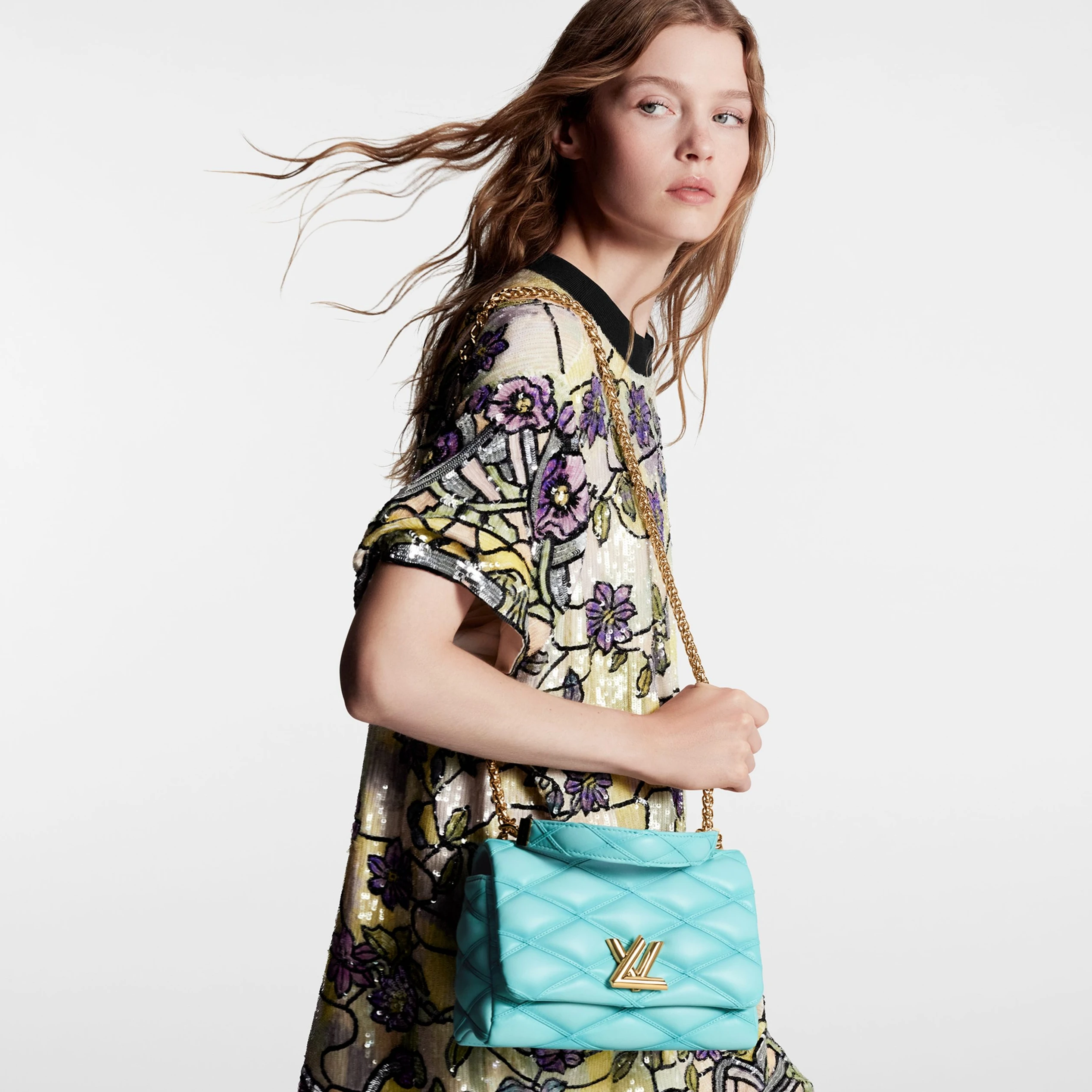 Louis vuitton locations Louis Vuitton M24185 GO-14 MM Lagoon Turquoise