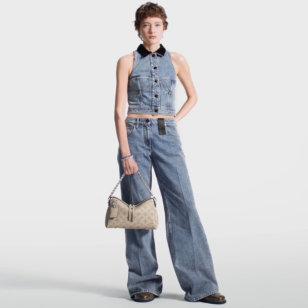Mythick.ru Louis Vuitton M24255 Hand It All PM Galet Gray