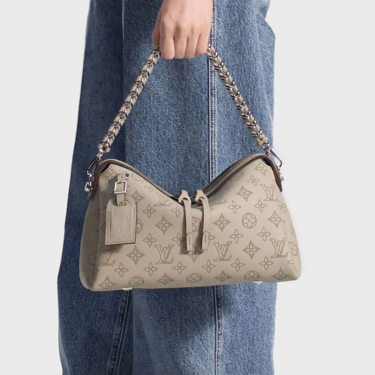 Mythick.ru Louis Vuitton M24255 Hand It All PM Galet Gray